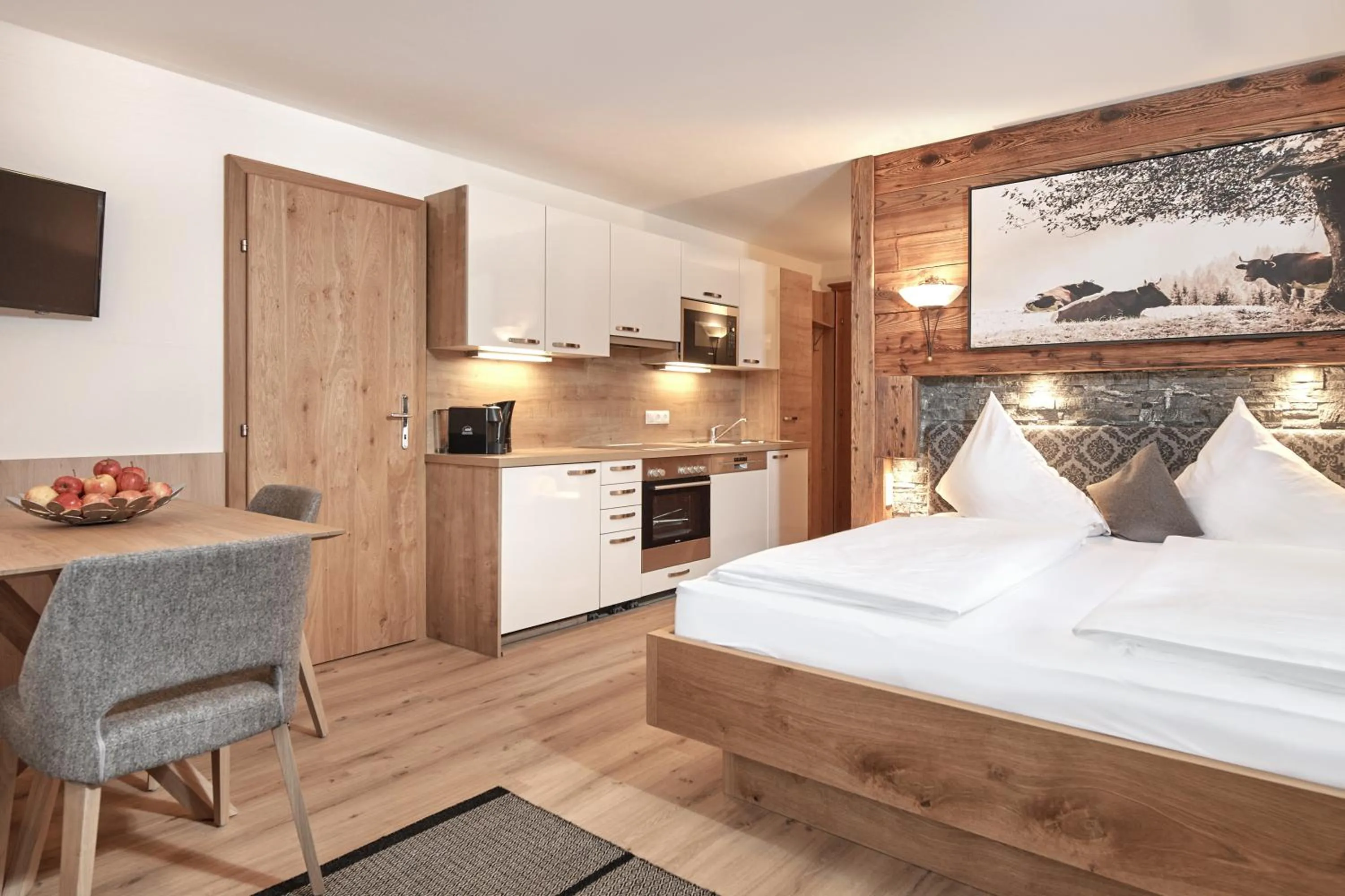 Living room, Bed in Rainerhof