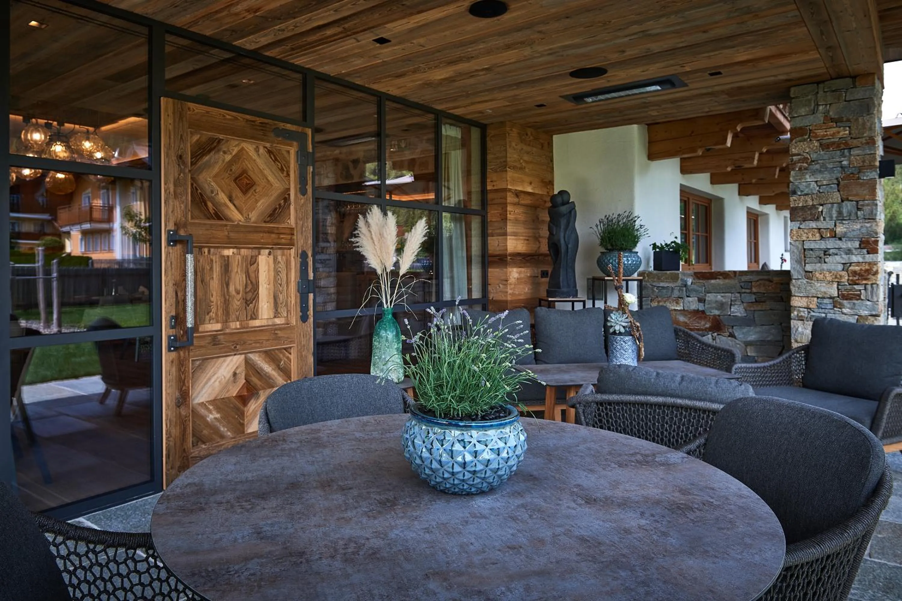 Lobby or reception in Rainerhof