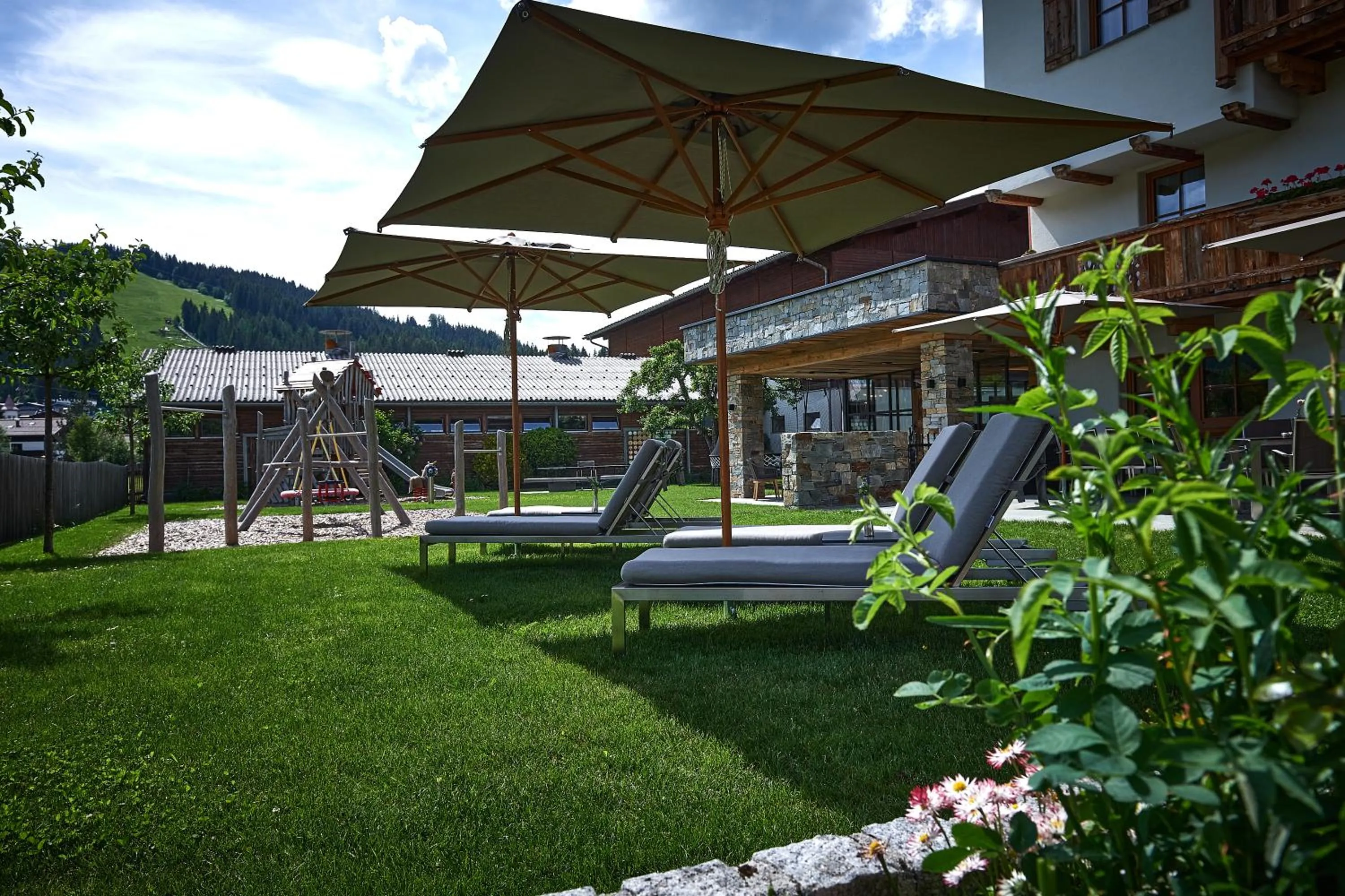 Garden view in Rainerhof