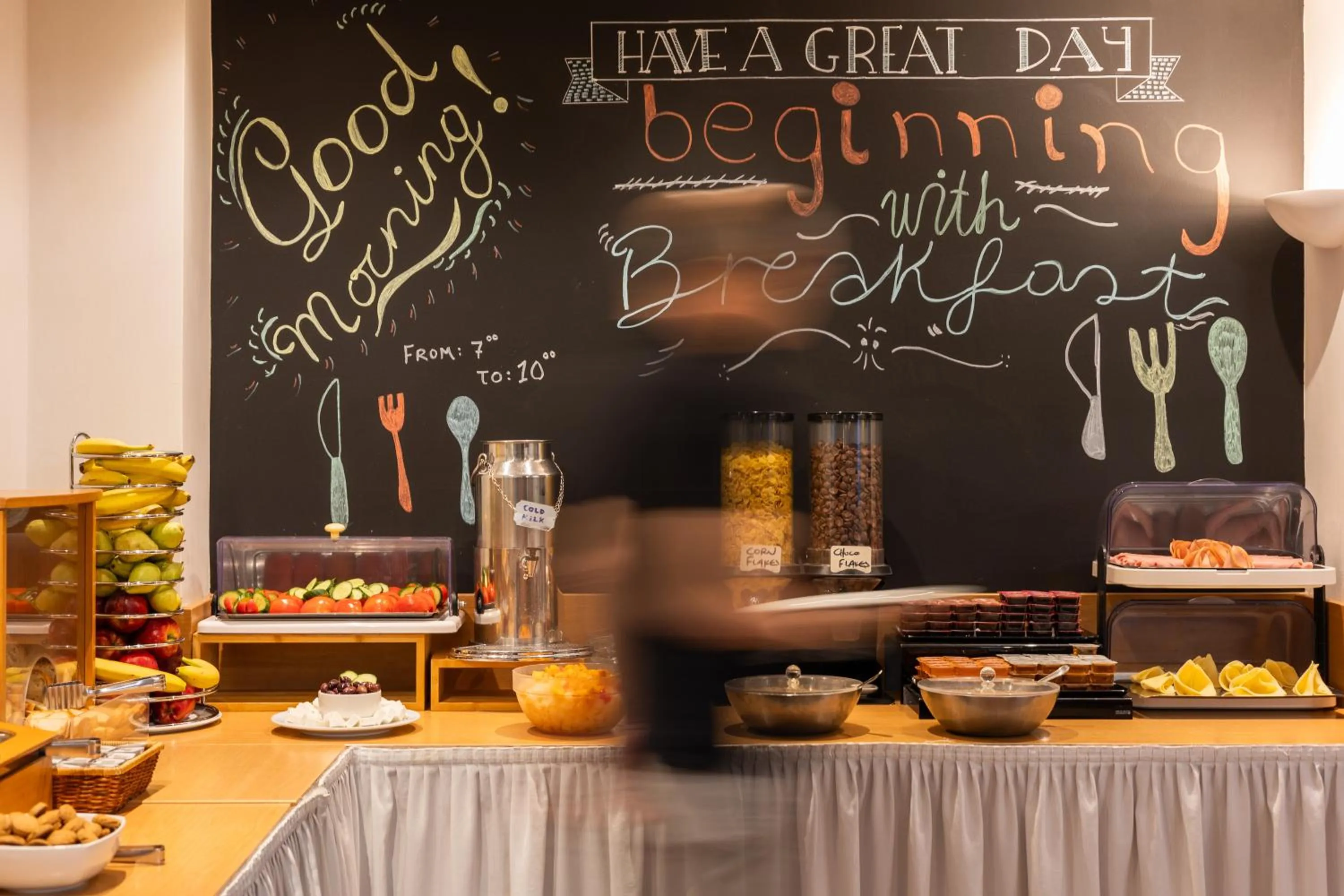 Breakfast in Hotel Marina