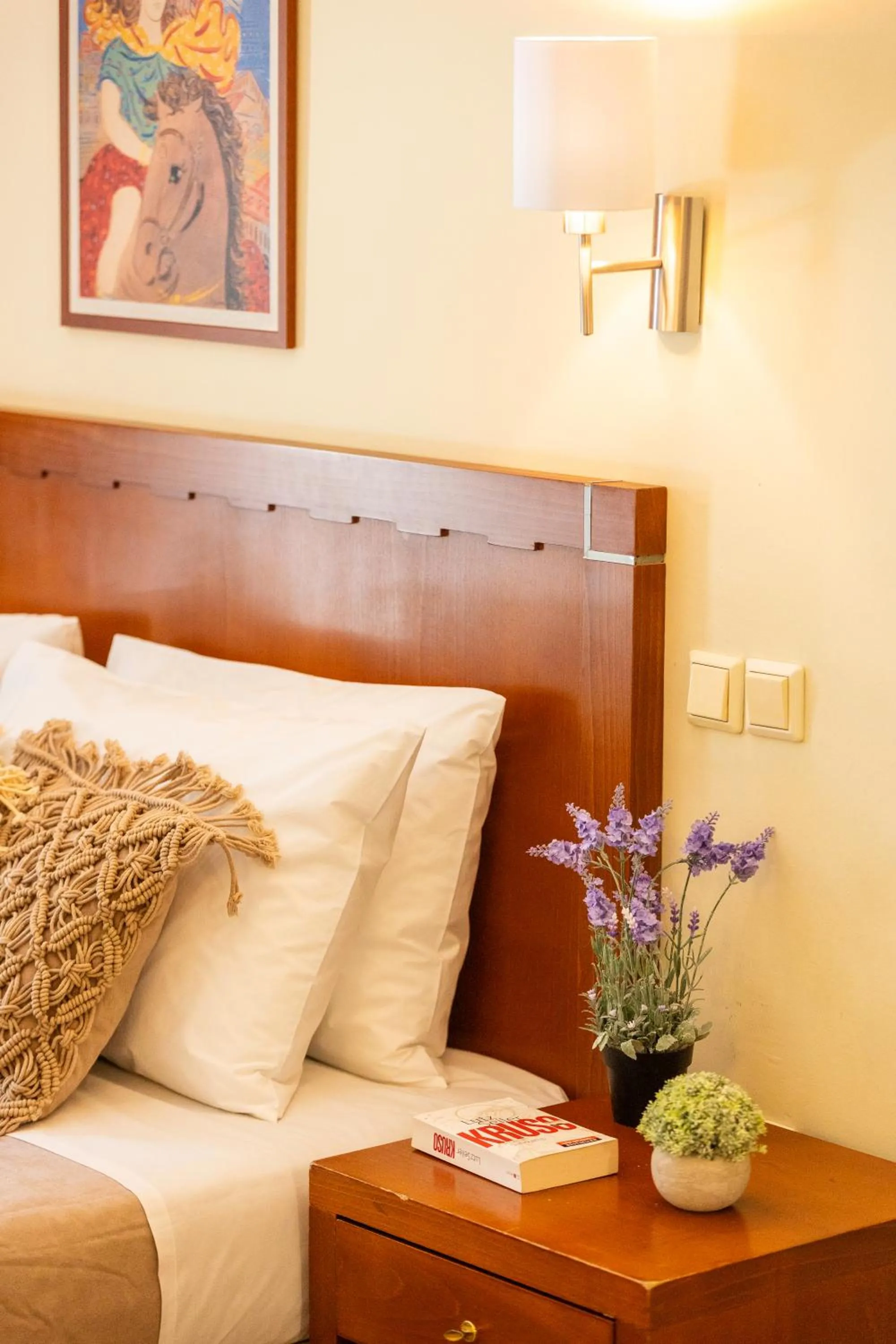 Property building, Bed in Hotel Marina