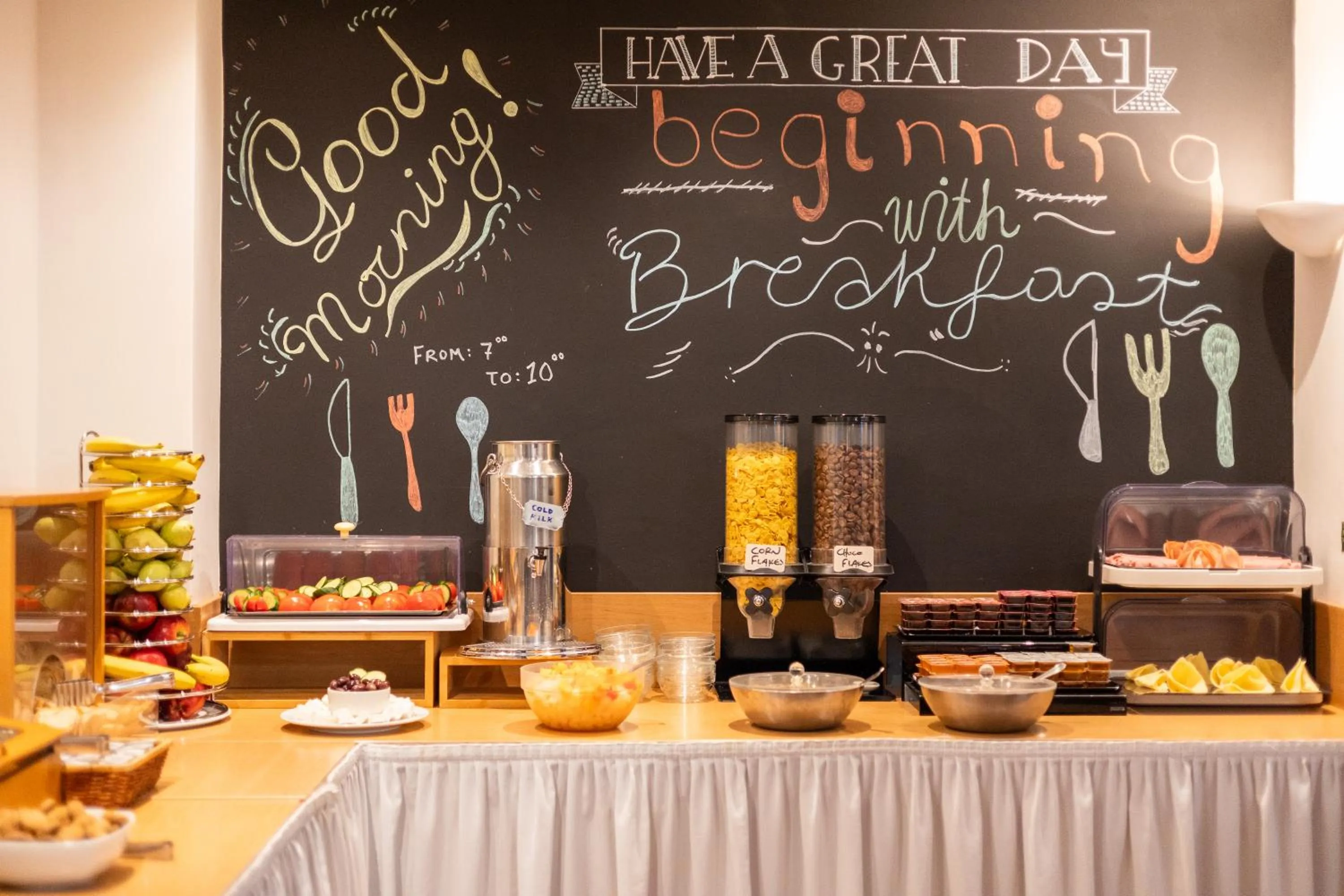 Breakfast in Hotel Marina