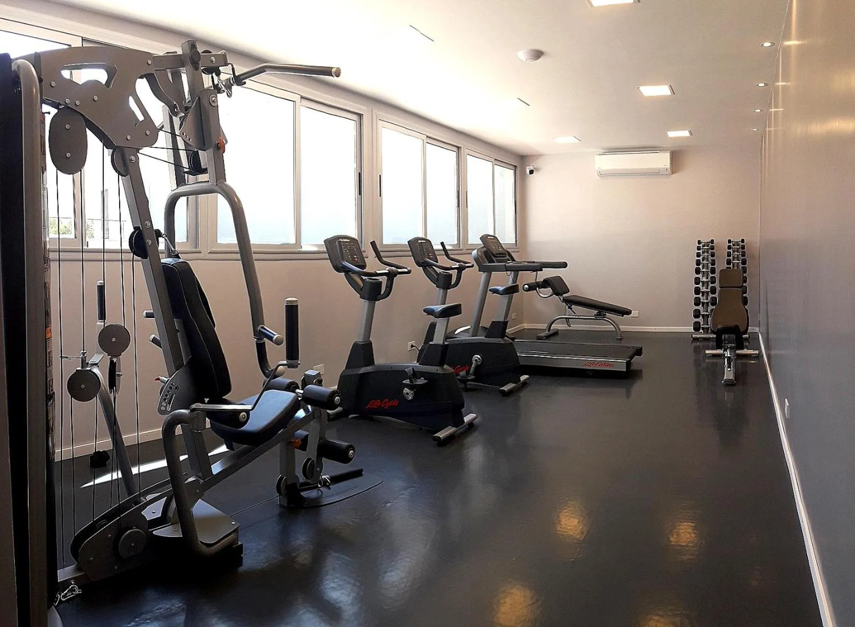 Fitness centre/facilities in Hotel Land Plaza La Plata