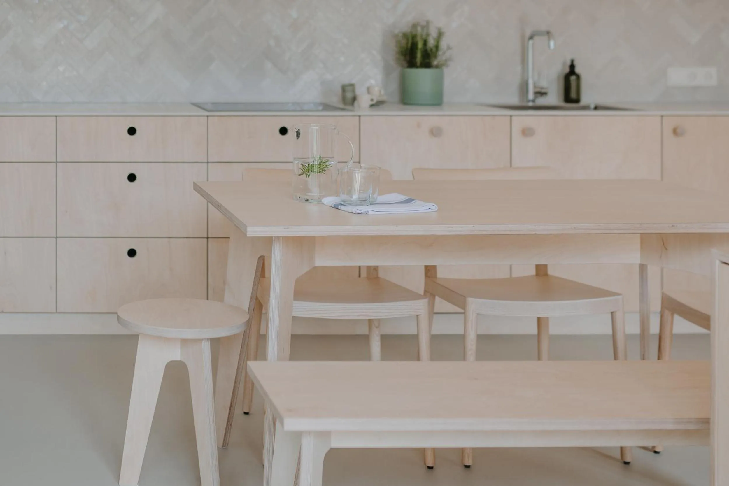 Living room in Wanda Apartments