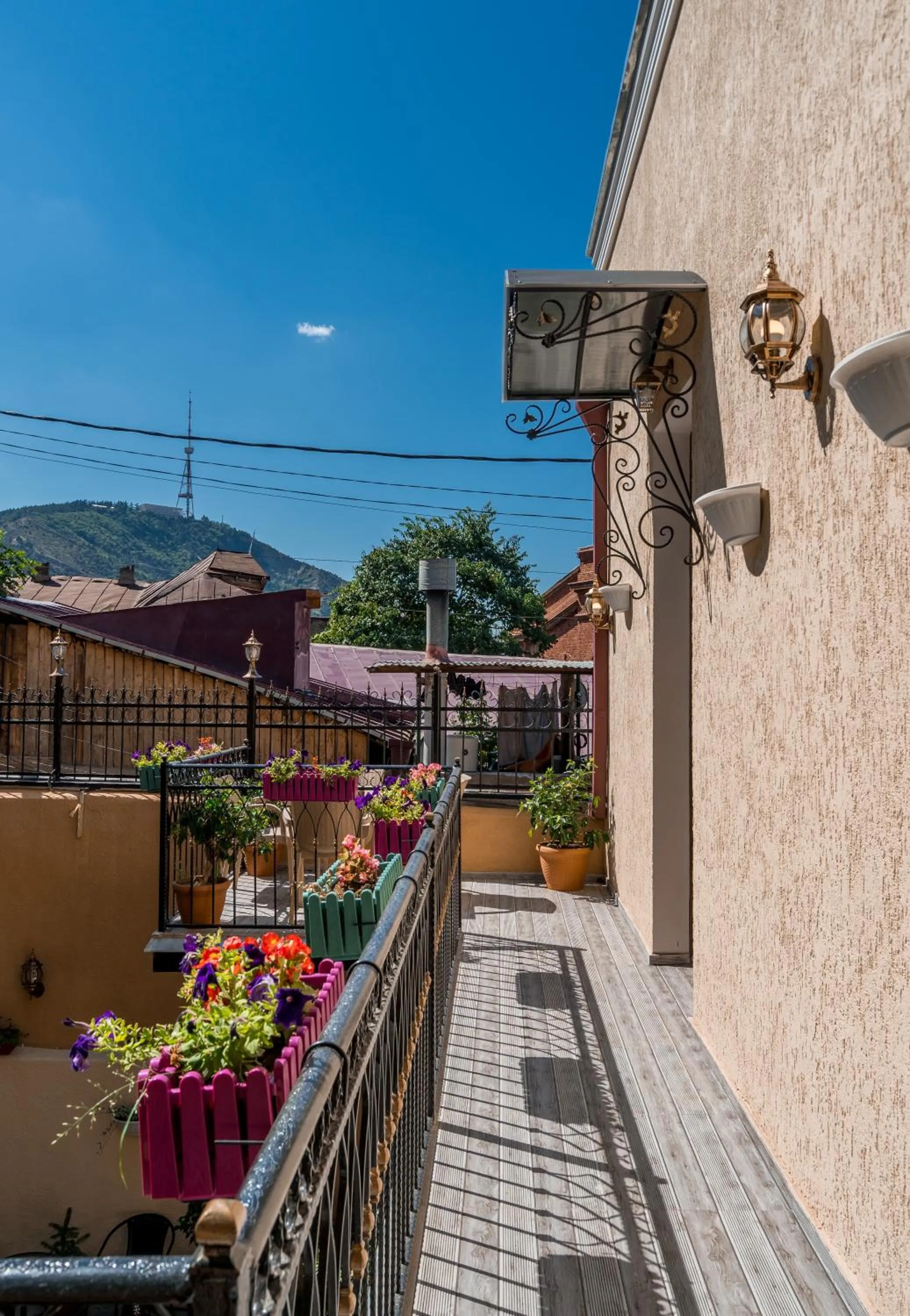 Balcony/Terrace in Golden Light Hotel