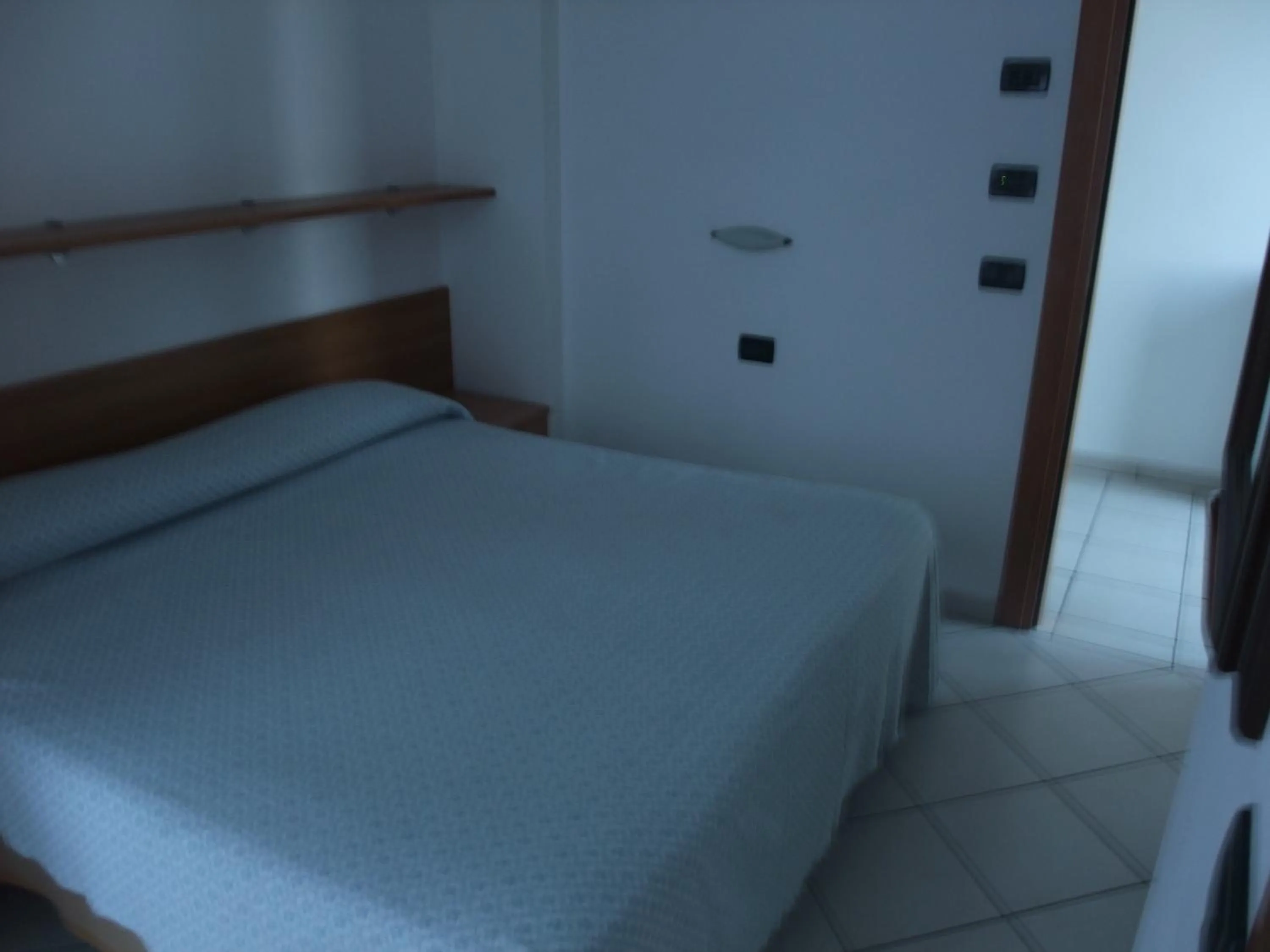 Bed in Hotel Adriana