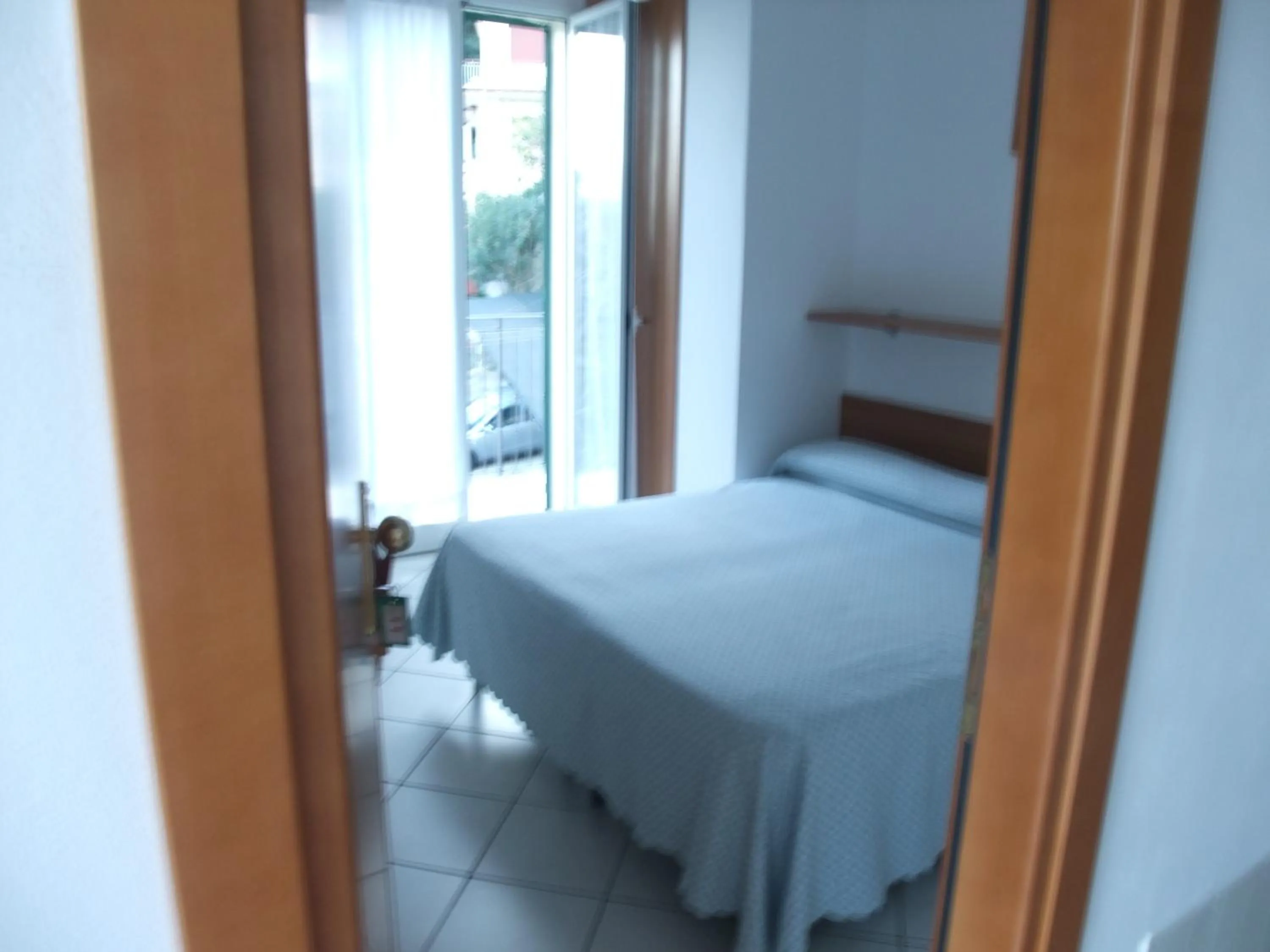 Bed in Hotel Adriana