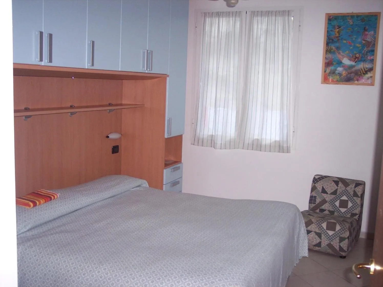 Bed in Hotel Adriana