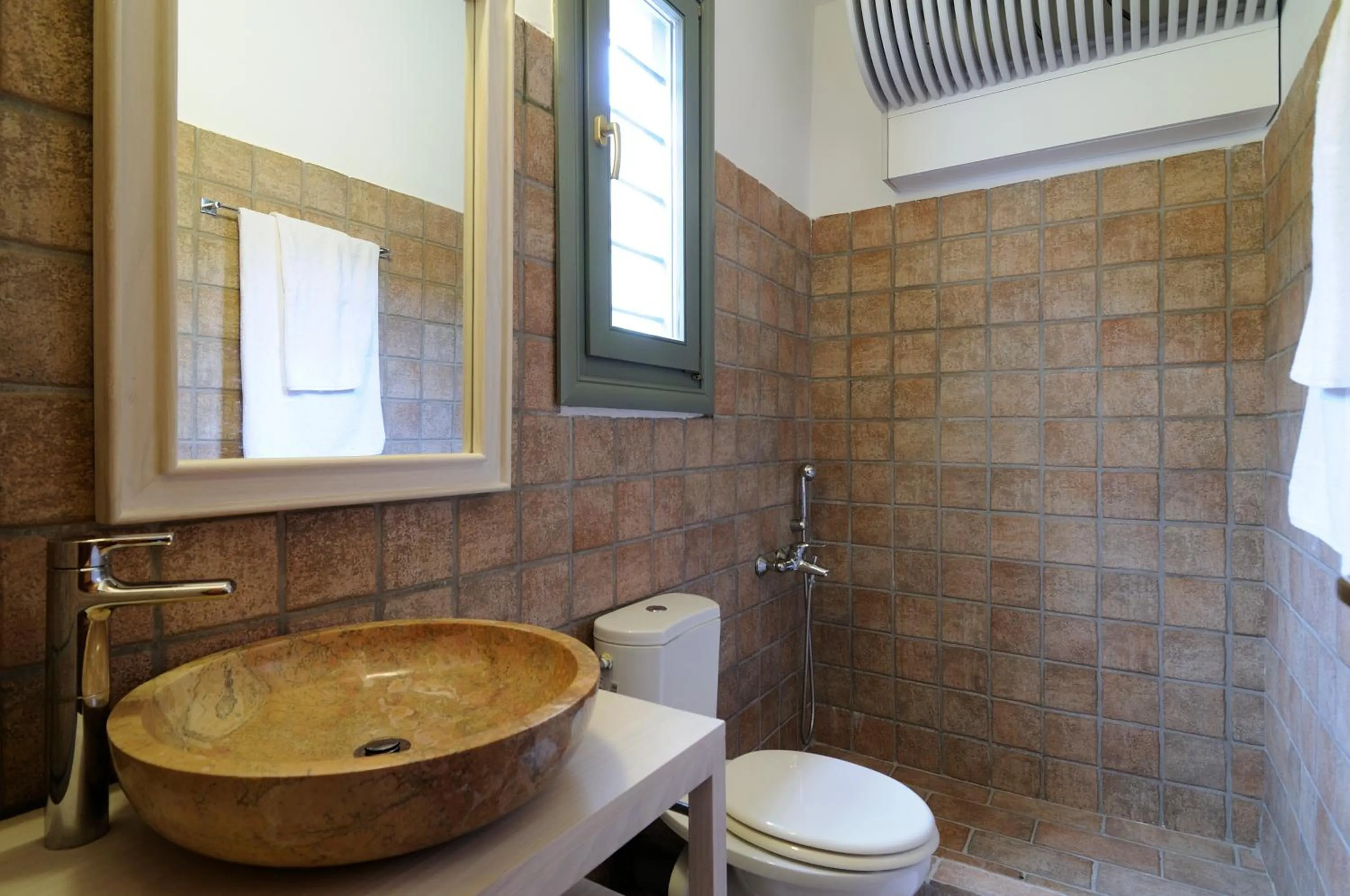 Bathroom in Aegea Blue Cycladic Resort