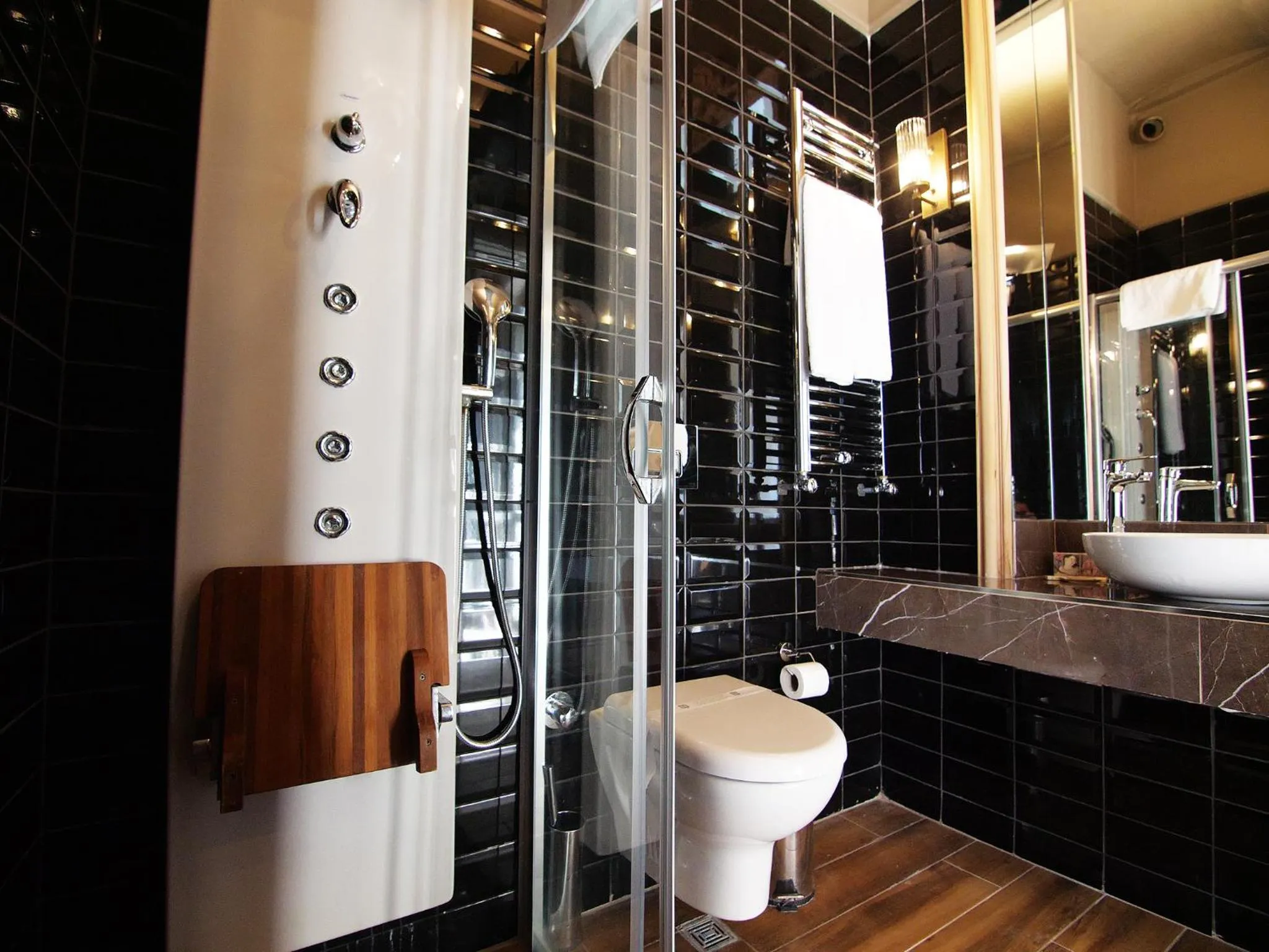 Toilet in Faik Pasha Hotels Special Category Beyoglu Istanbul
