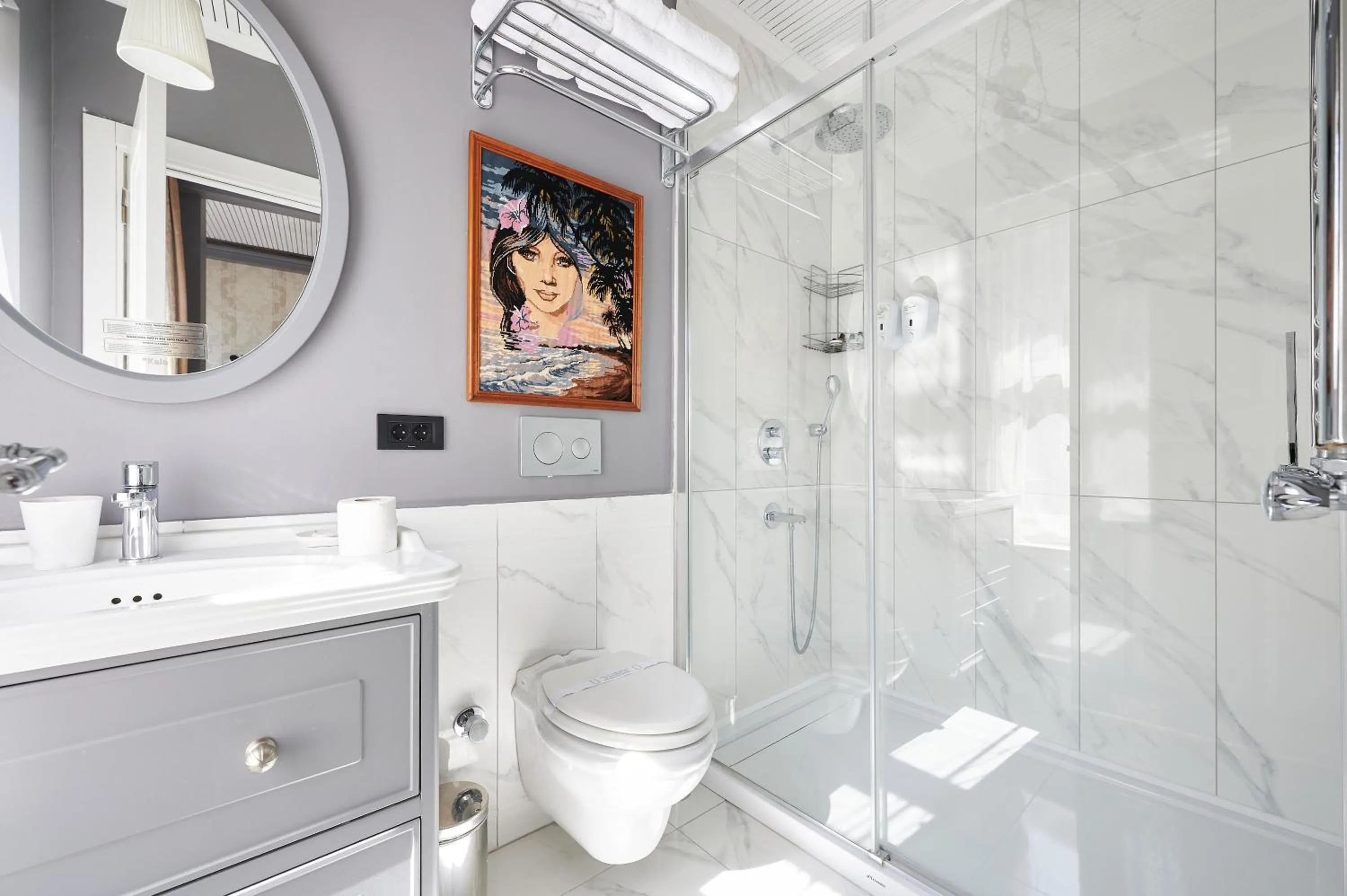 Bathroom in Faik Pasha Hotels Special Category Beyoglu Istanbul