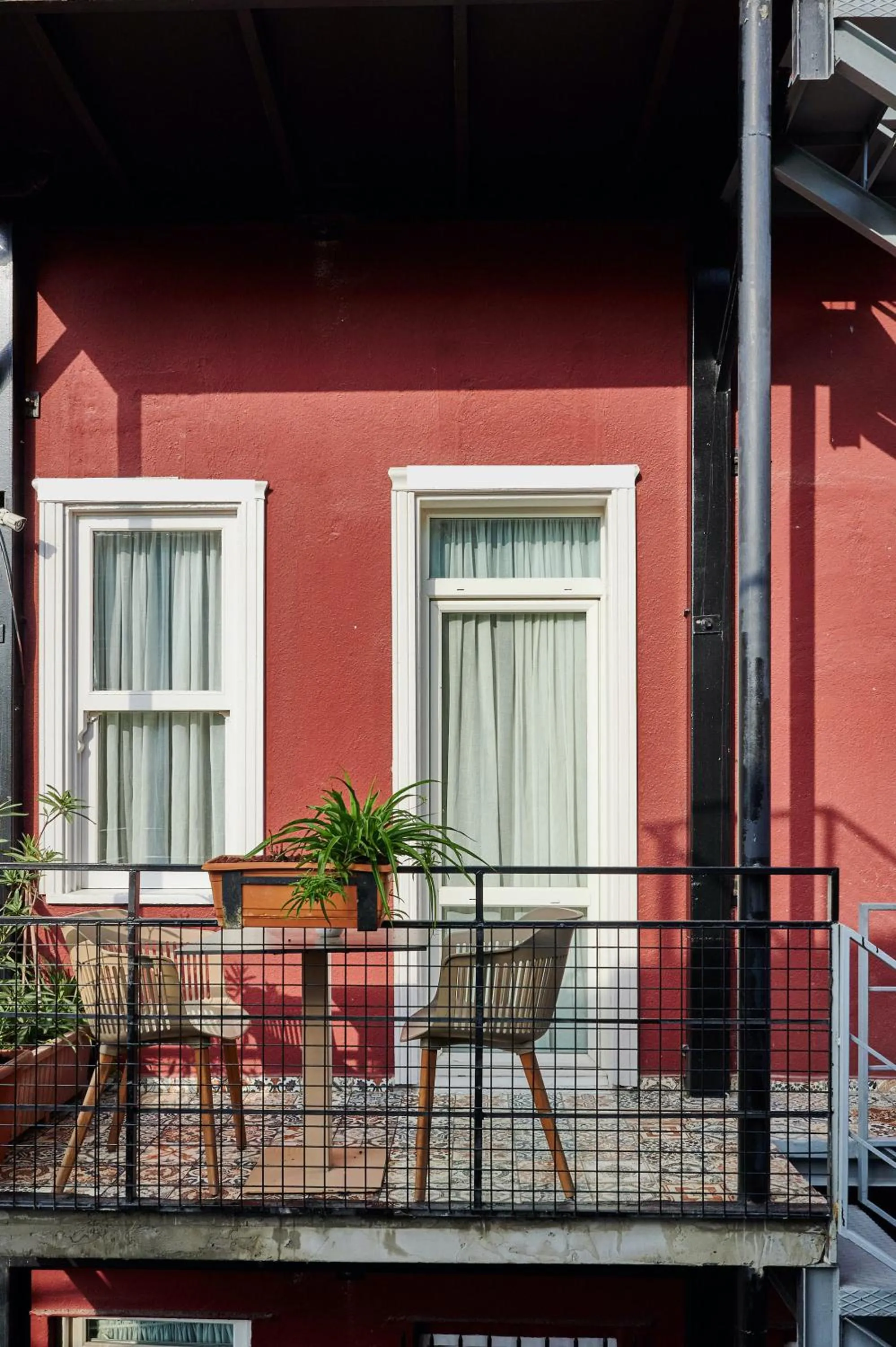 Balcony/Terrace in Faik Pasha Hotels Special Category Beyoglu Istanbul