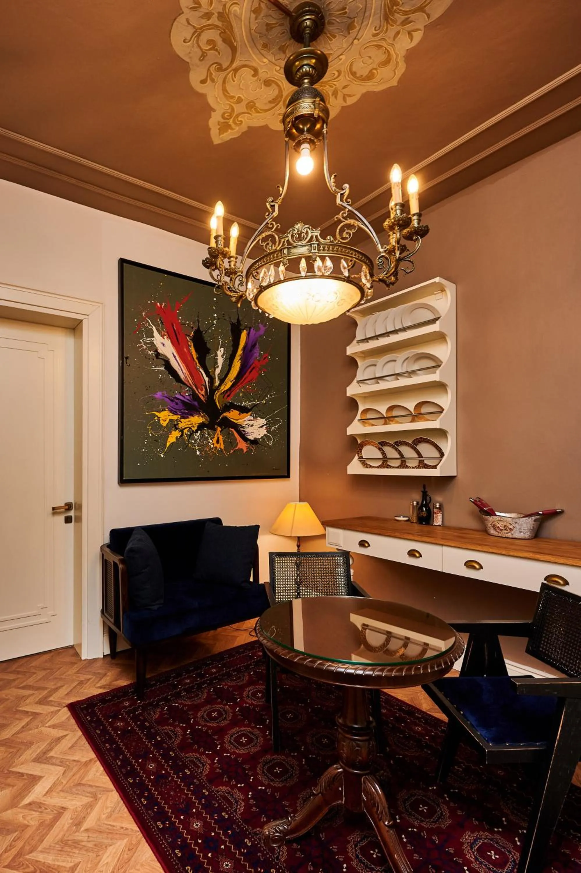 Seating area in Faik Pasha Hotels Special Category Beyoglu Istanbul