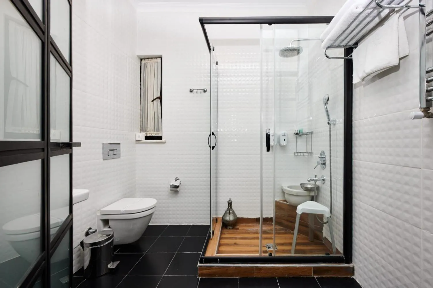 Toilet in Faik Pasha Hotels Special Category Beyoglu Istanbul
