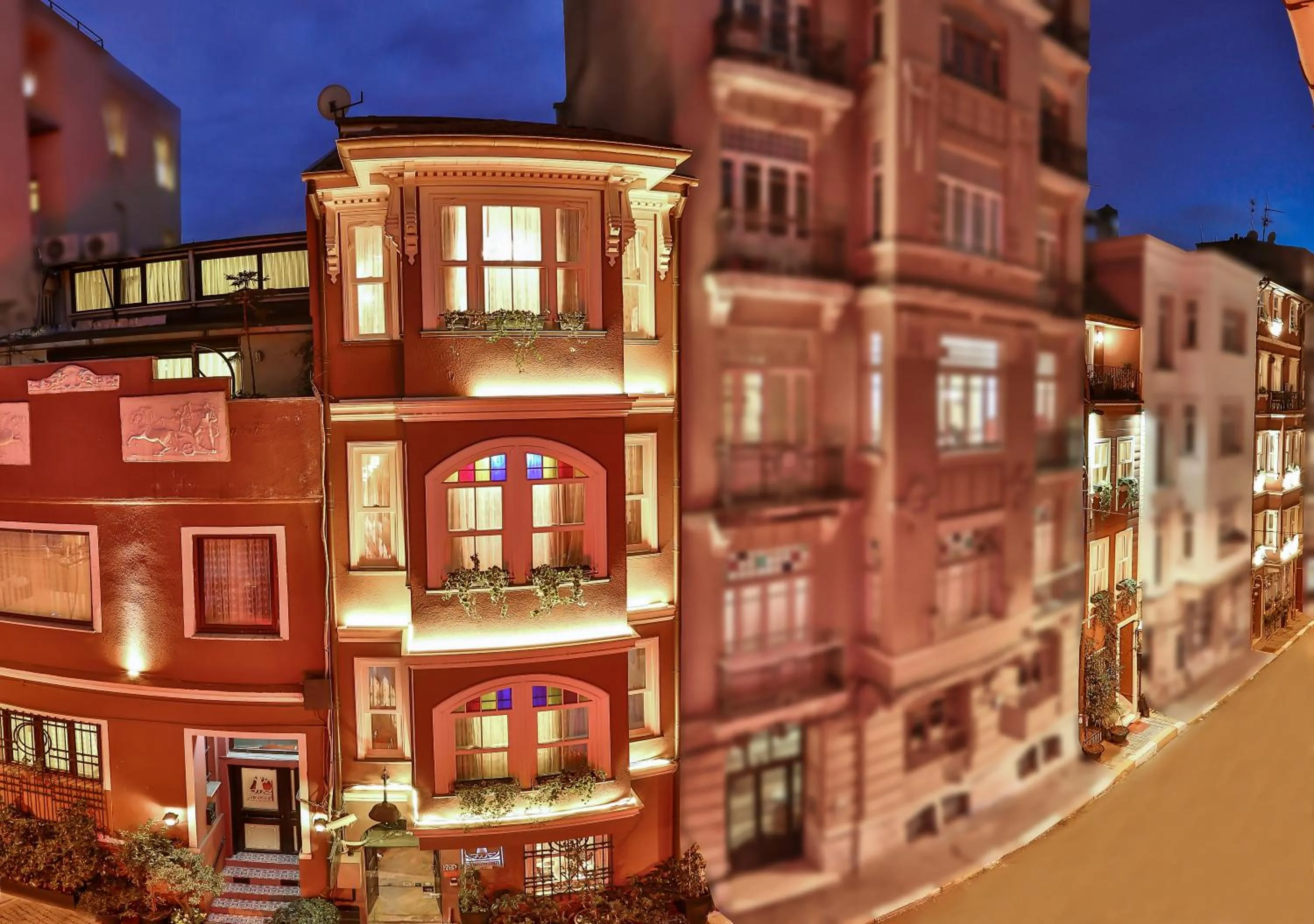 Property building in Faik Pasha Hotels Special Category Beyoglu Istanbul