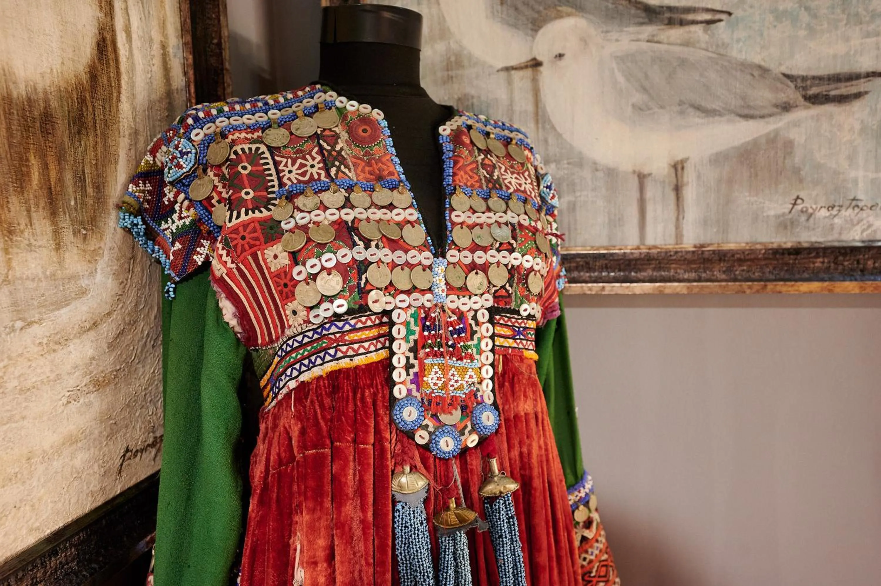 Decorative detail in Faik Pasha Hotels Special Category Beyoglu Istanbul