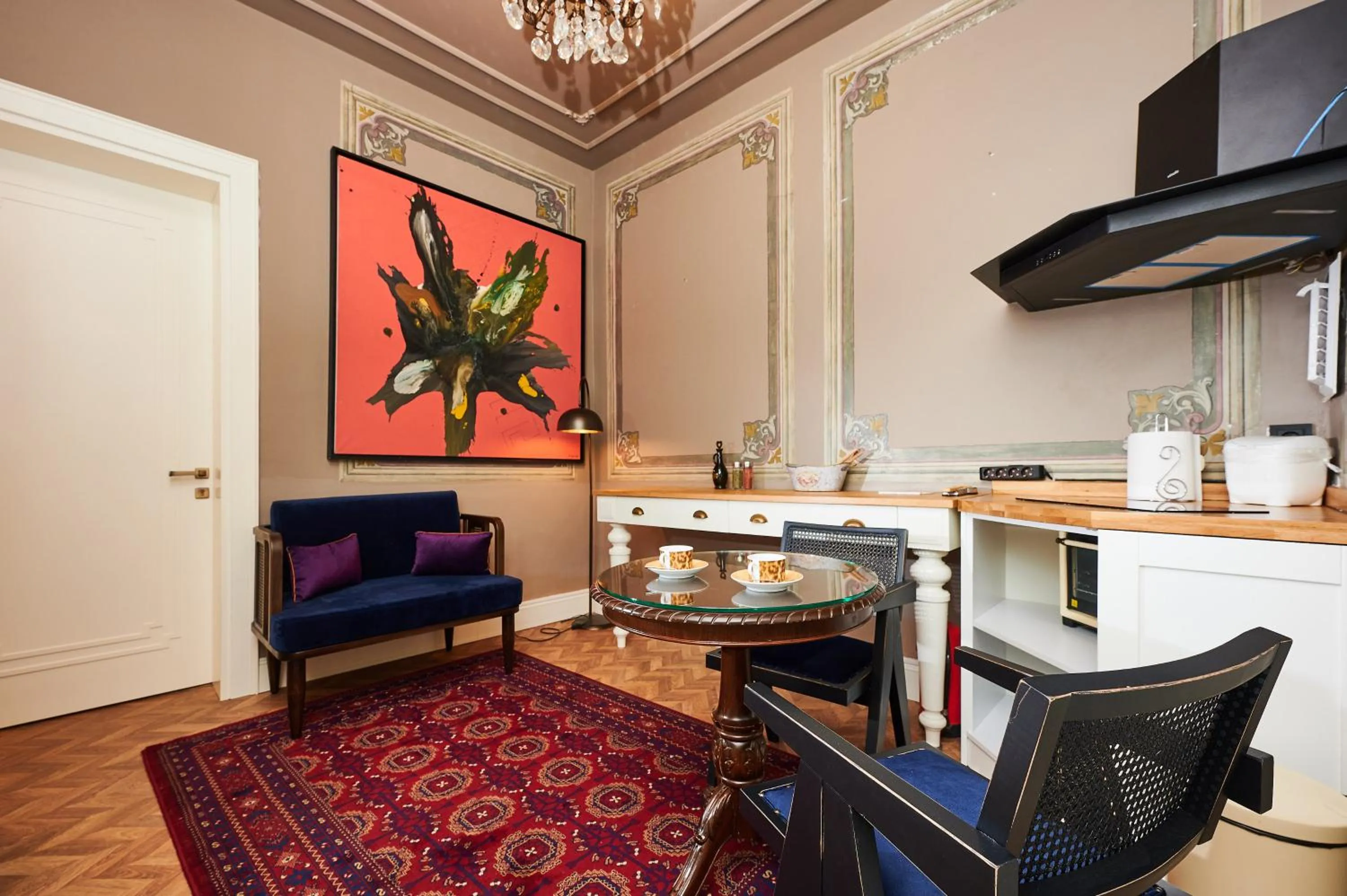 Living room in Faik Pasha Hotels Special Category Beyoglu Istanbul