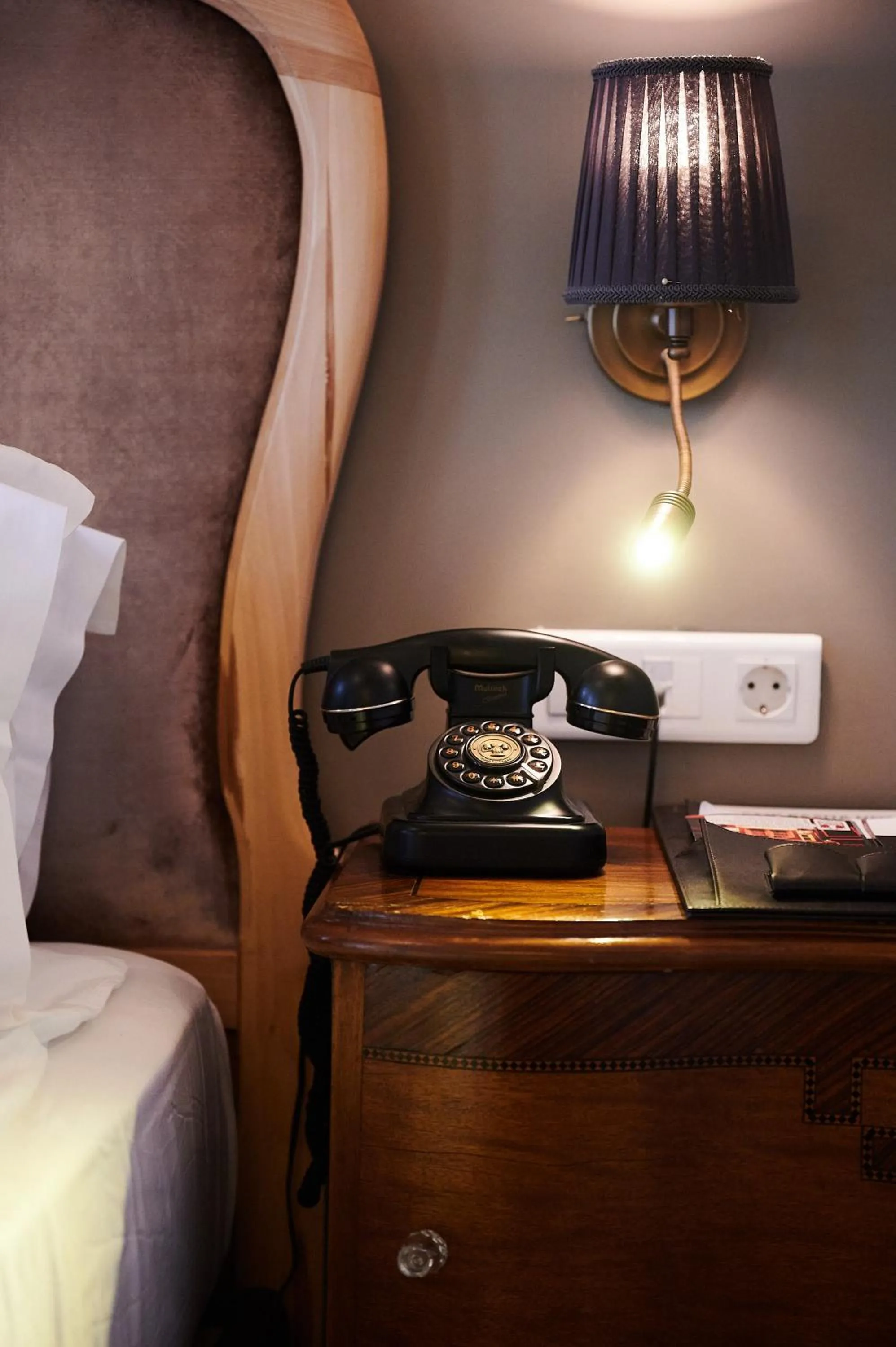 Bed in Faik Pasha Hotels Special Category Beyoglu Istanbul