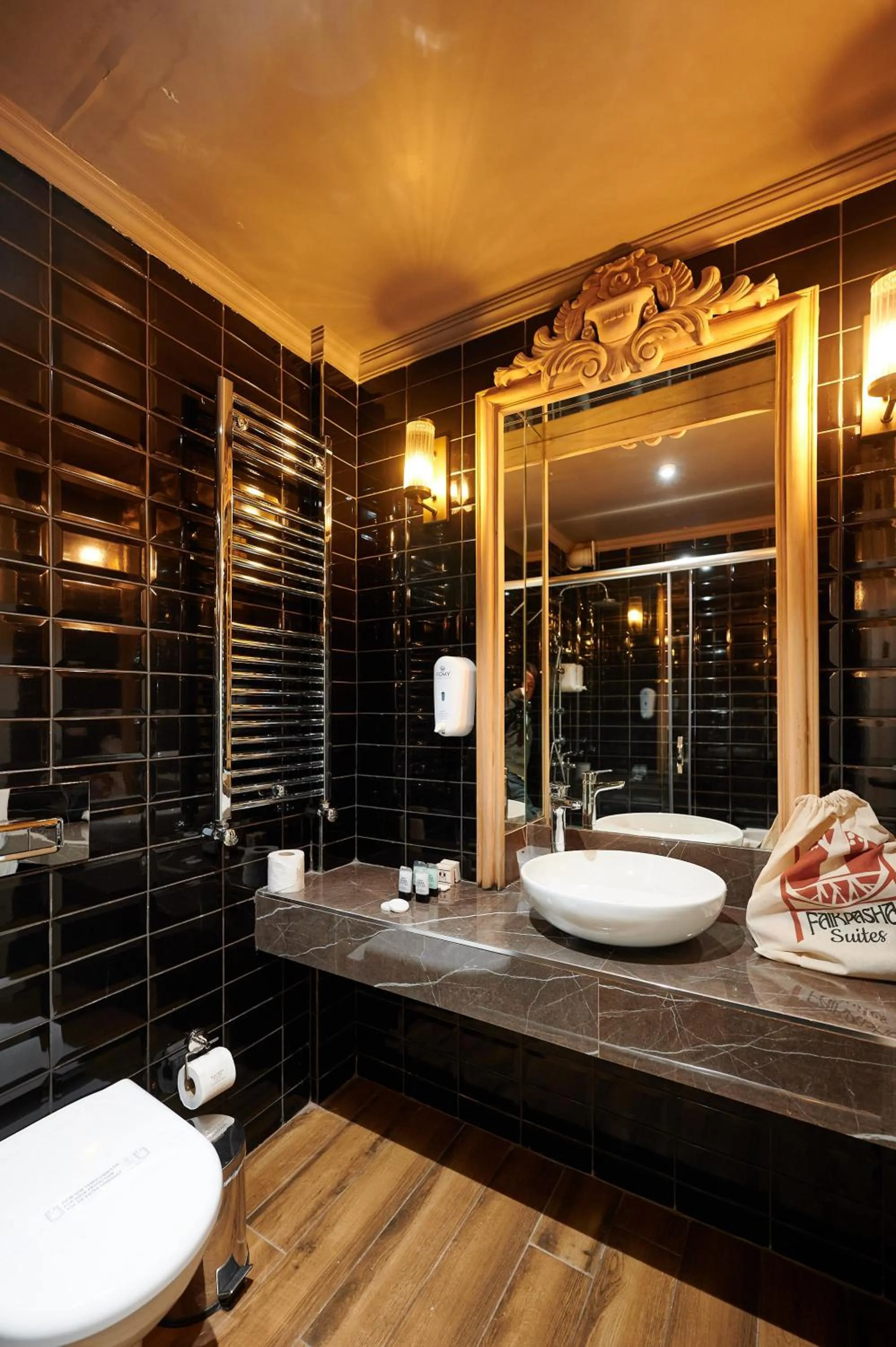 Bathroom in Faik Pasha Hotels Special Category Beyoglu Istanbul