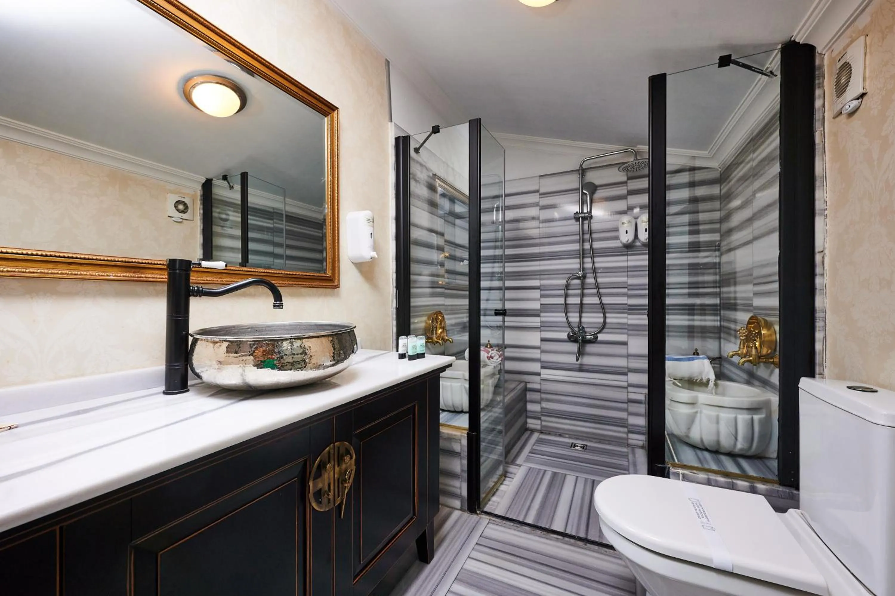 Bathroom in Faik Pasha Hotels Special Category Beyoglu Istanbul