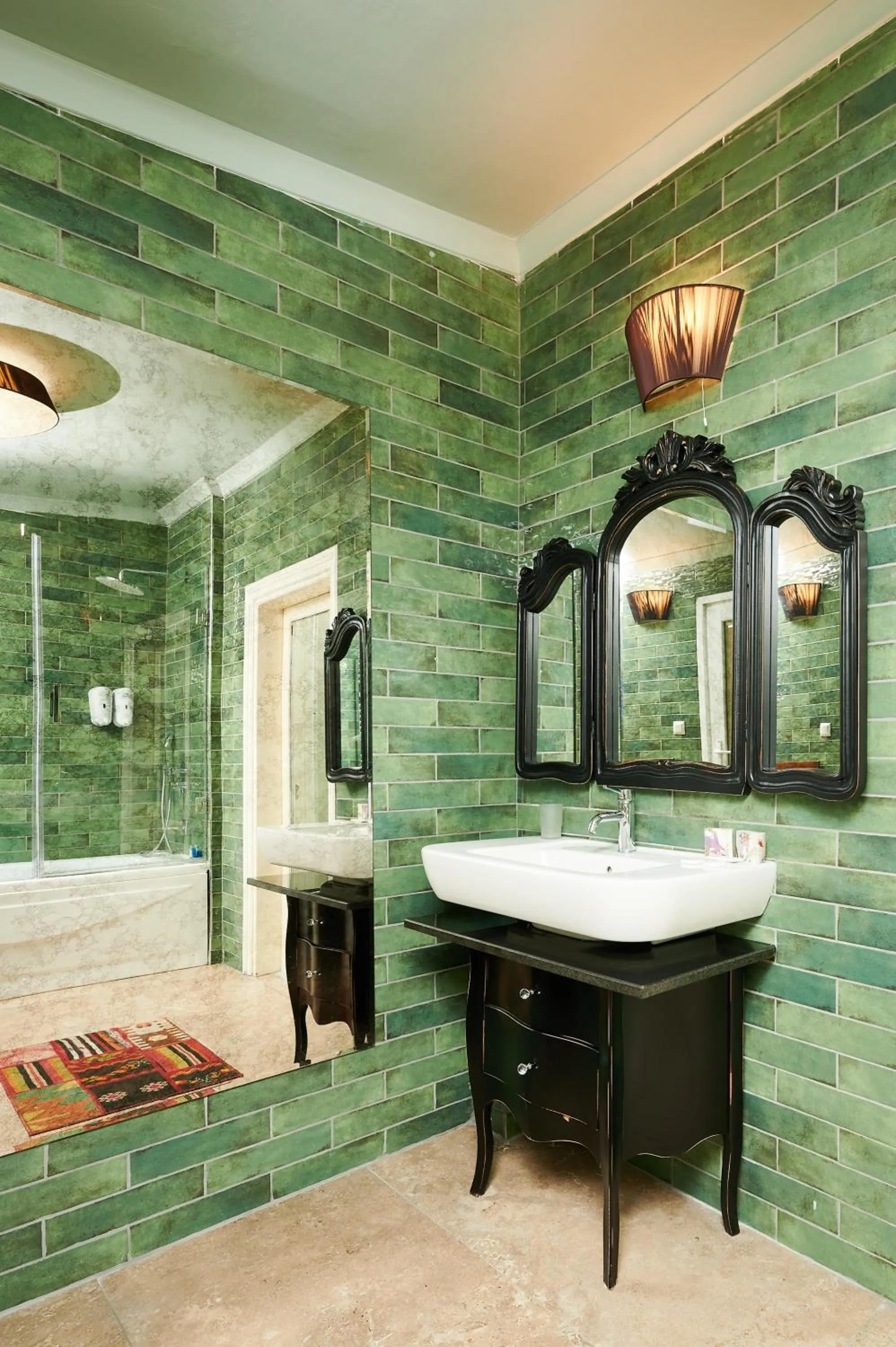 Decorative detail in Faik Pasha Hotels Special Category Beyoglu Istanbul