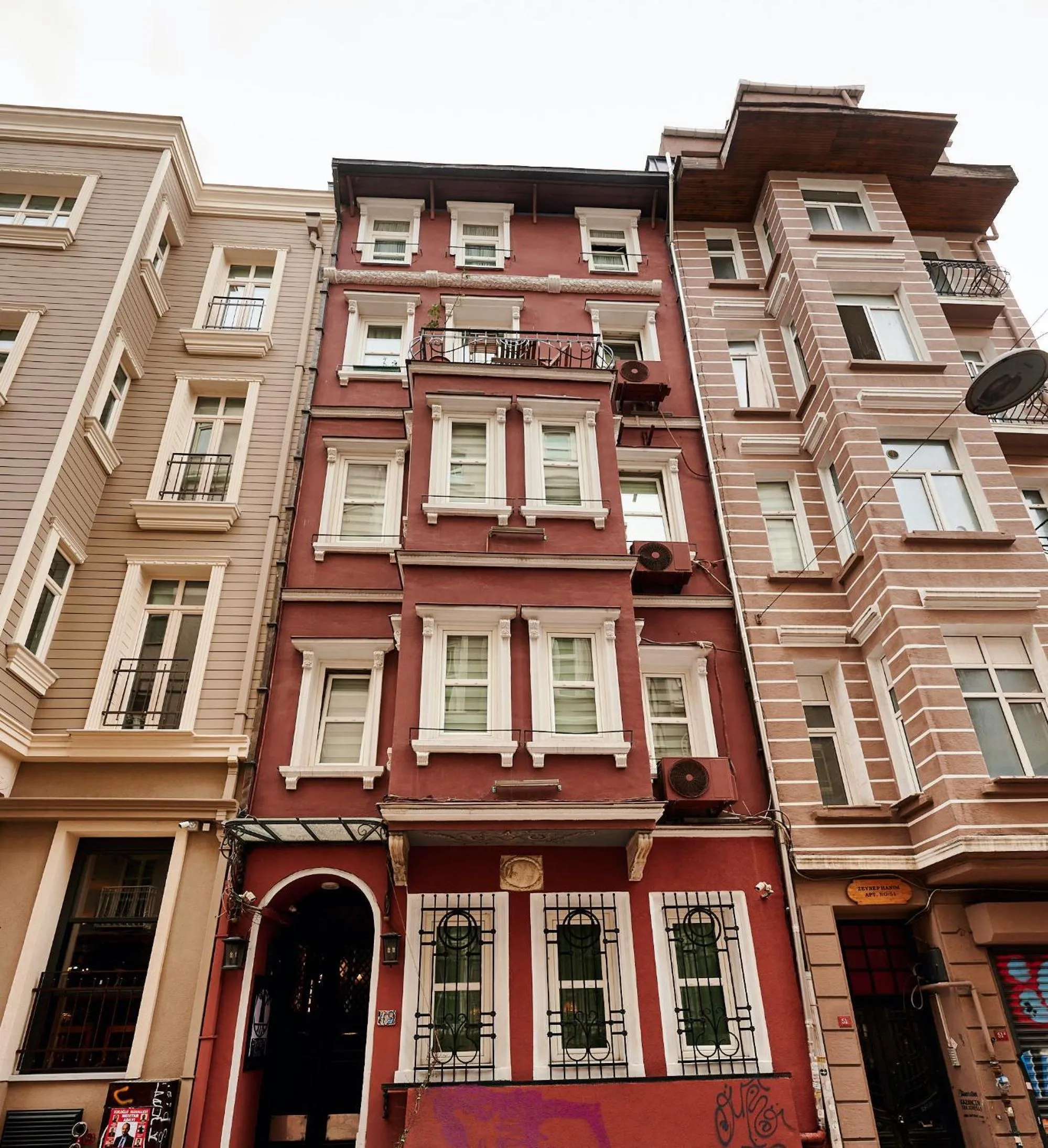 Property building in Faik Pasha Hotels Special Category Beyoglu Istanbul