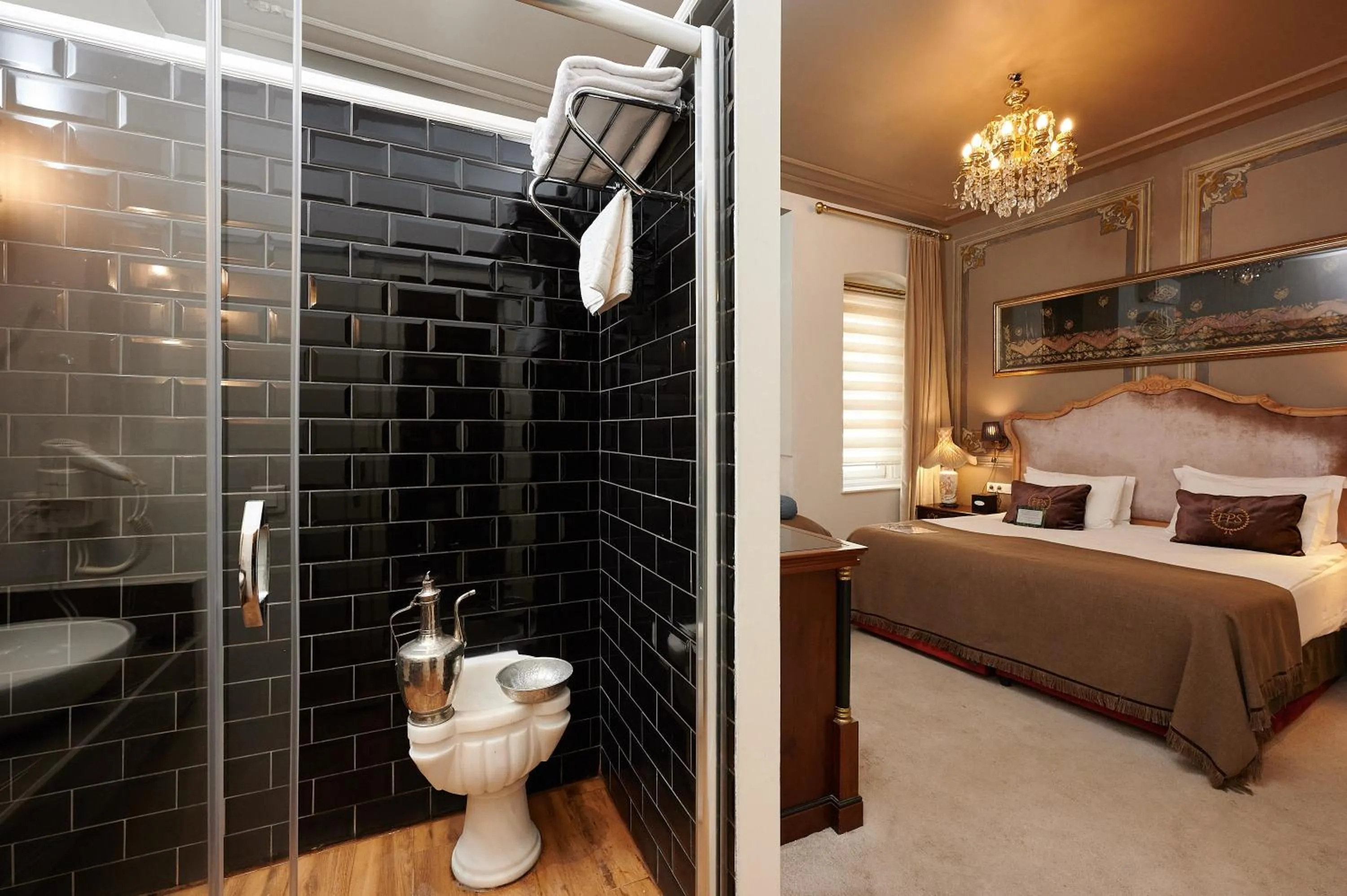 Bedroom, Bed in Faik Pasha Hotels Special Category Beyoglu Istanbul