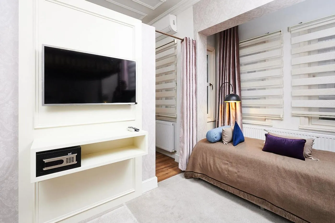 Bed in Faik Pasha Hotels Special Category Beyoglu Istanbul