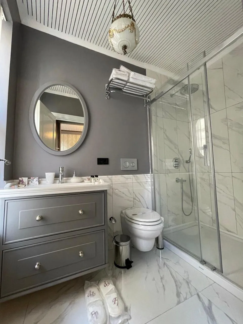 Bathroom in Faik Pasha Hotels Special Category Beyoglu Istanbul