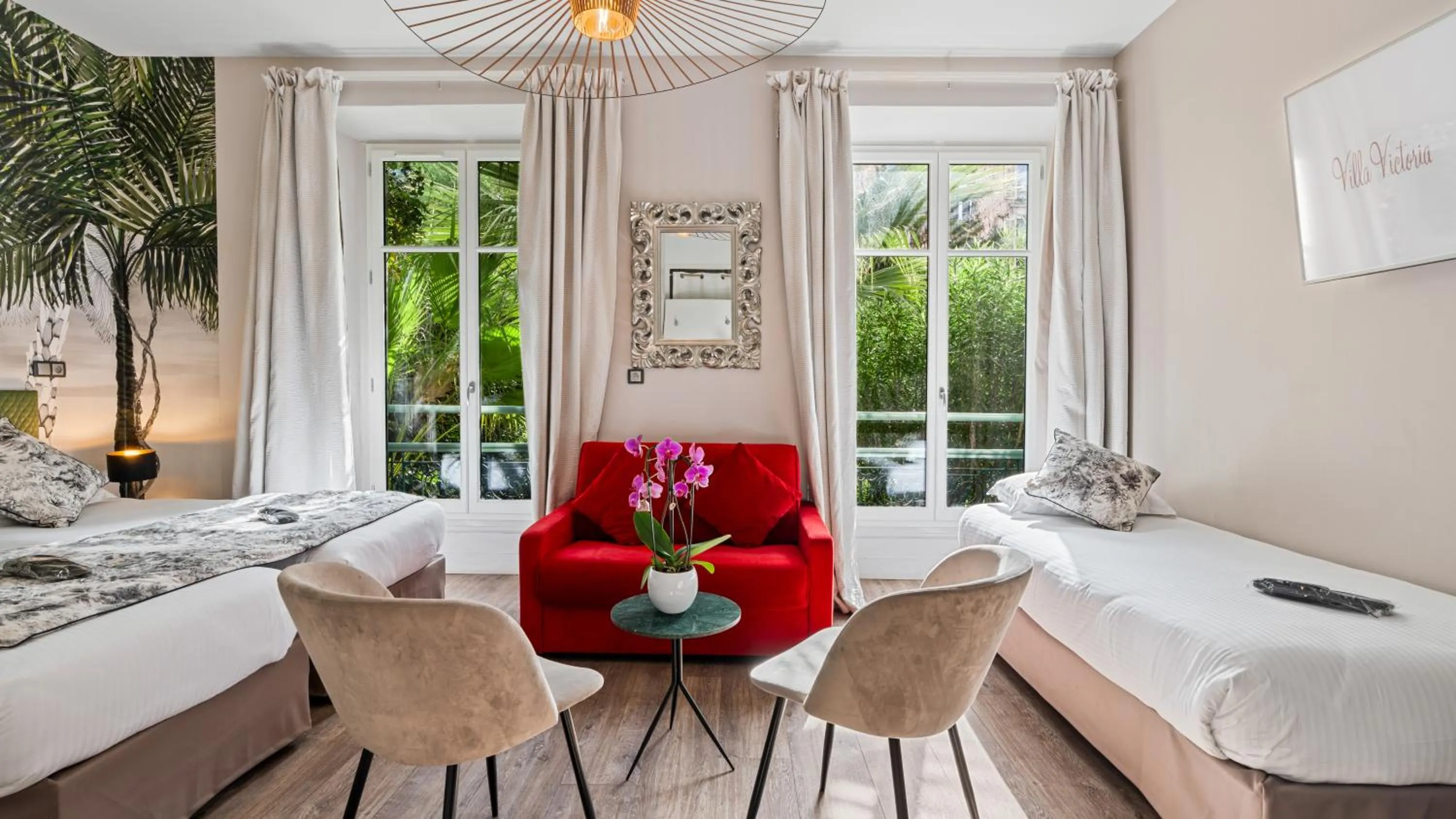 Bedroom, Bed in Hotel Villa Victoria