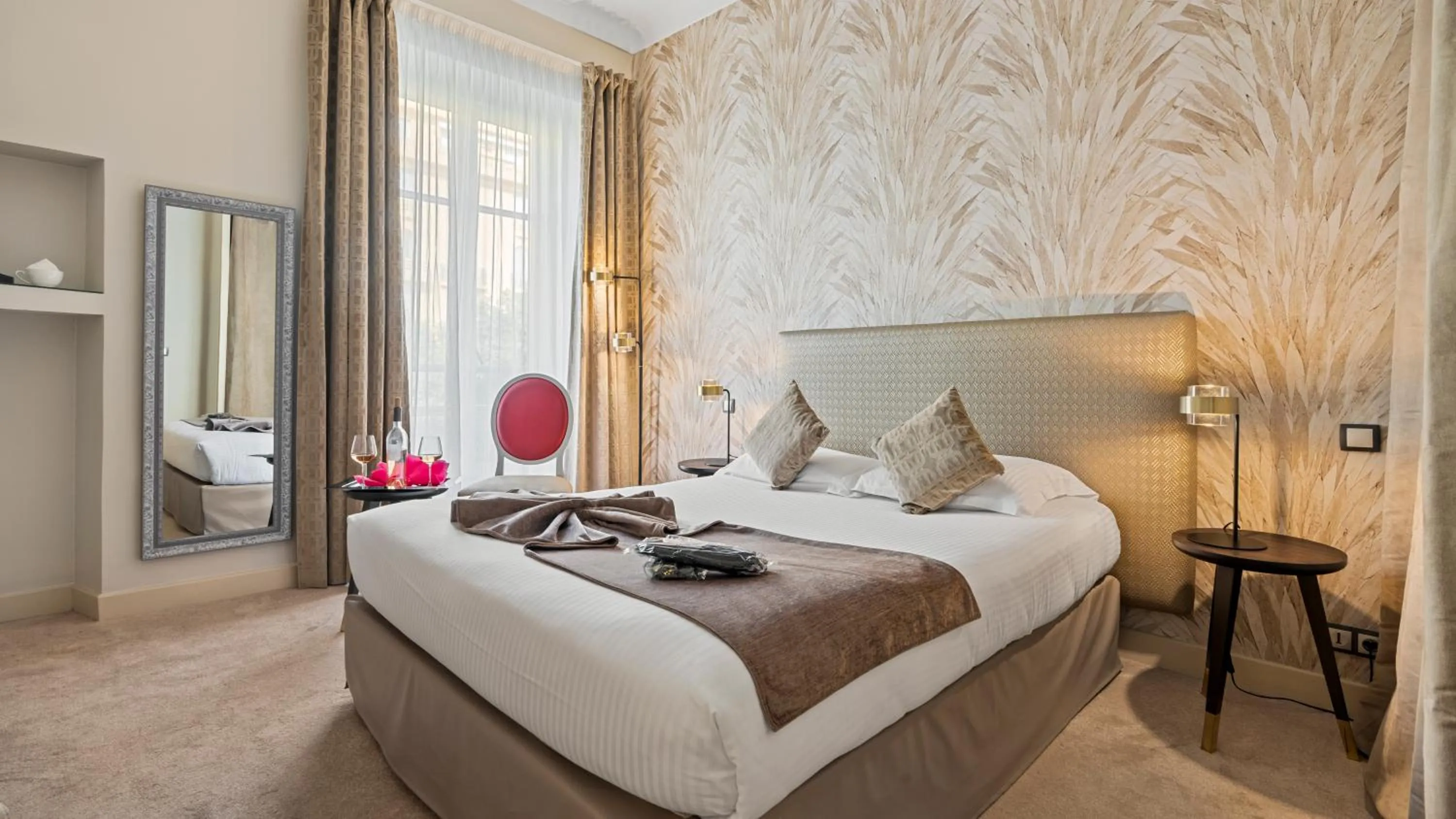 Bedroom, Bed in Hotel Villa Victoria