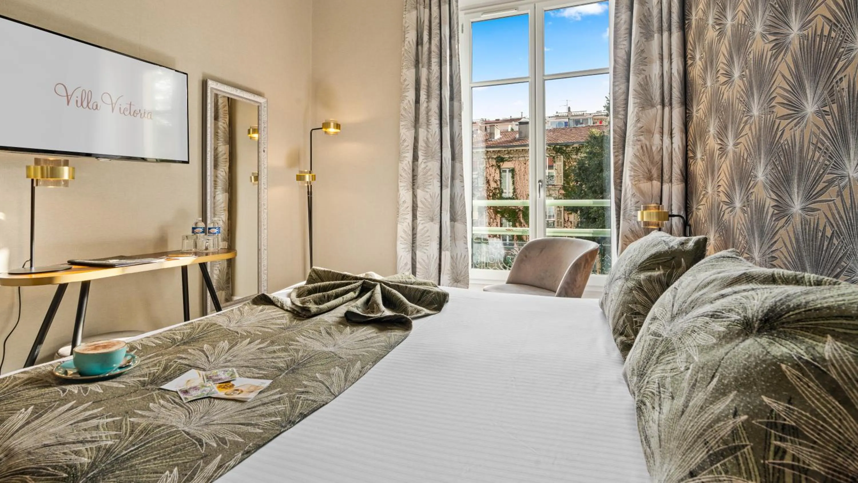 Bedroom, Bed in Hotel Villa Victoria