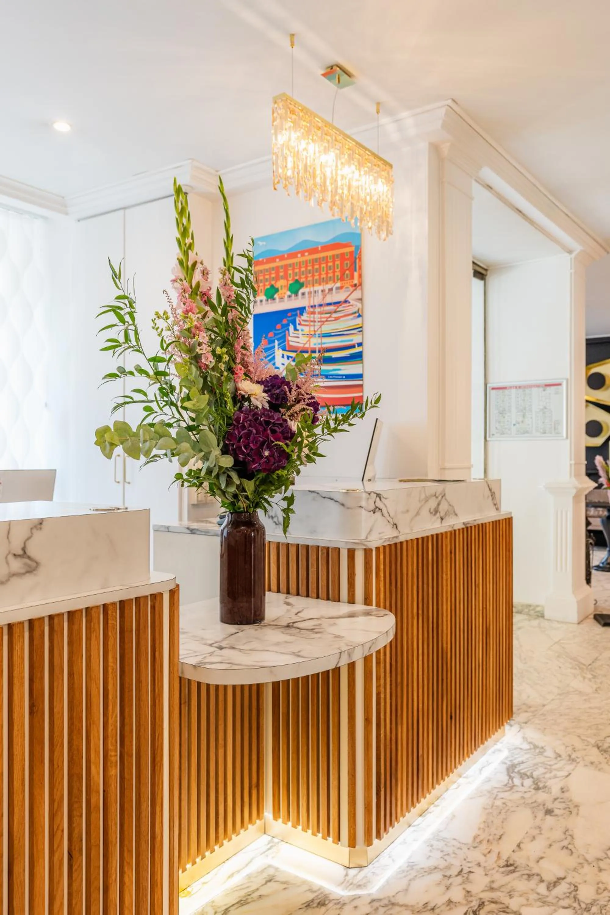 Lobby or reception in Hotel Villa Victoria