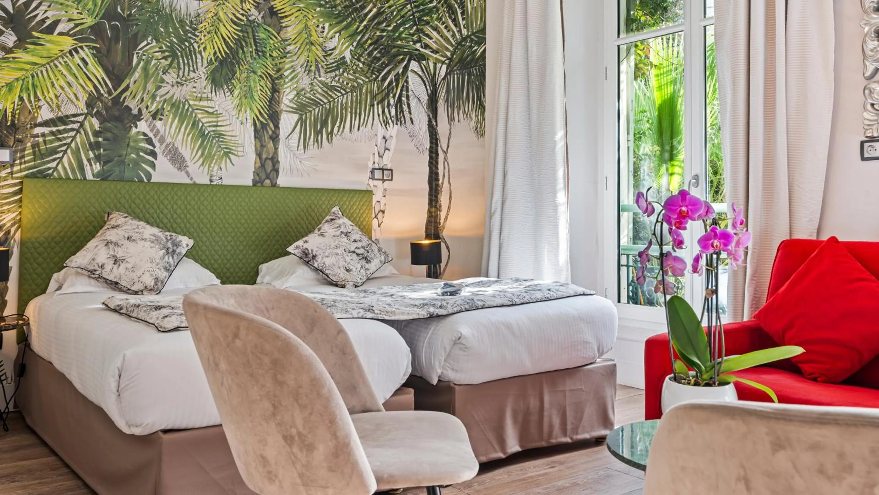 Bedroom, Bed in Hotel Villa Victoria