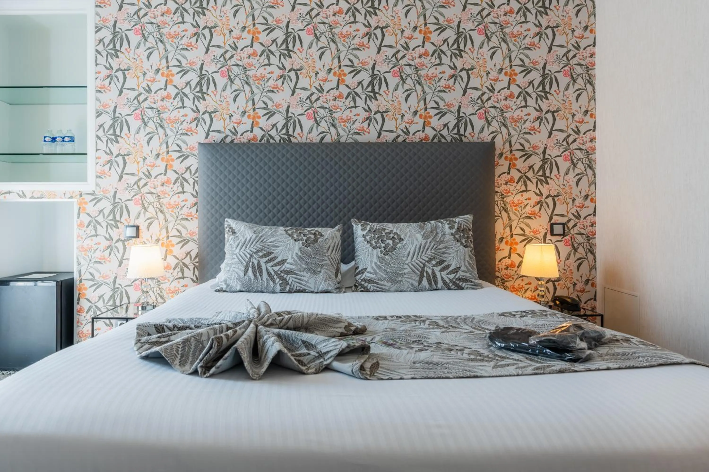 Bed in Hotel Villa Victoria