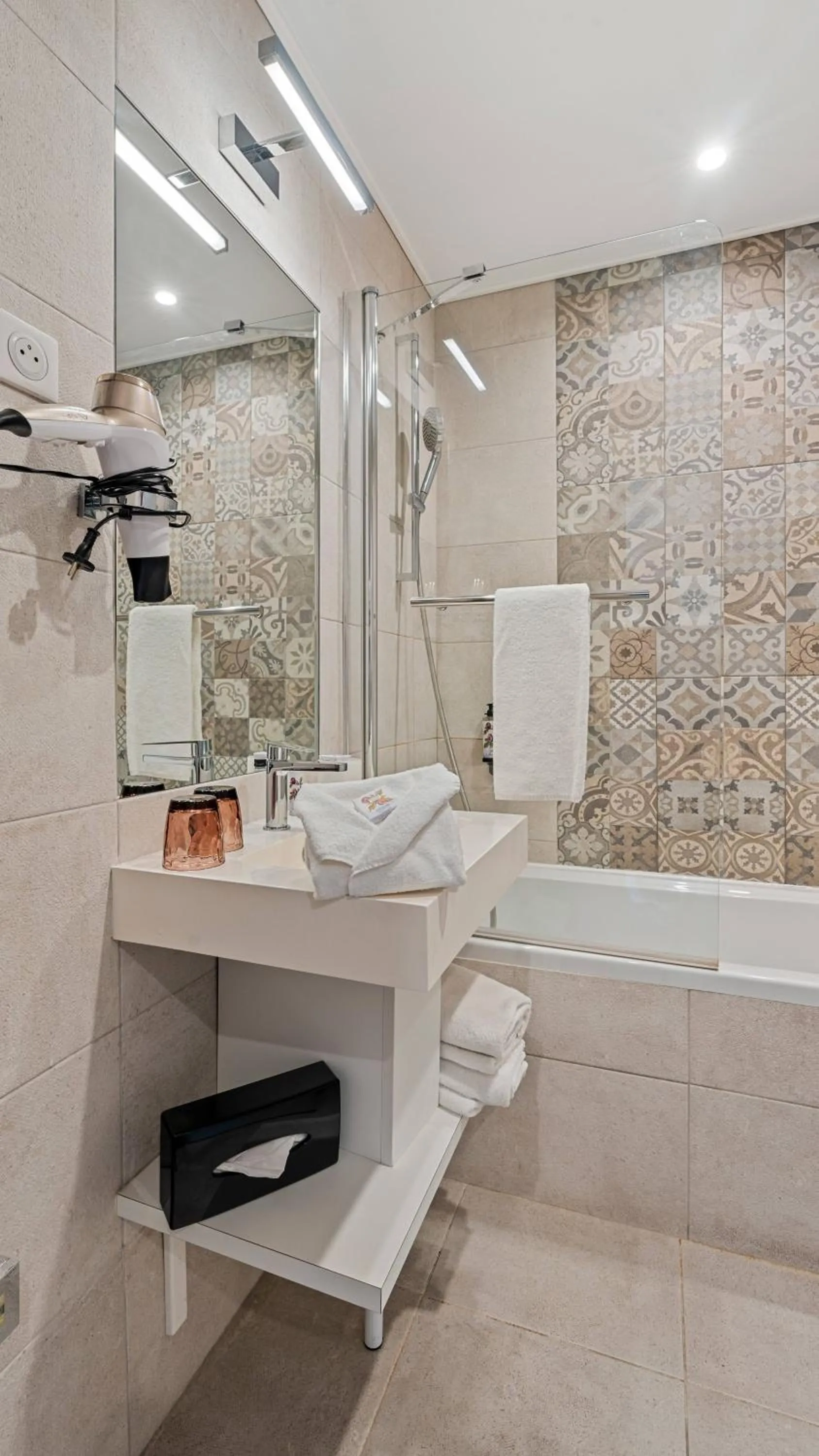 Bathroom in Hotel Villa Victoria