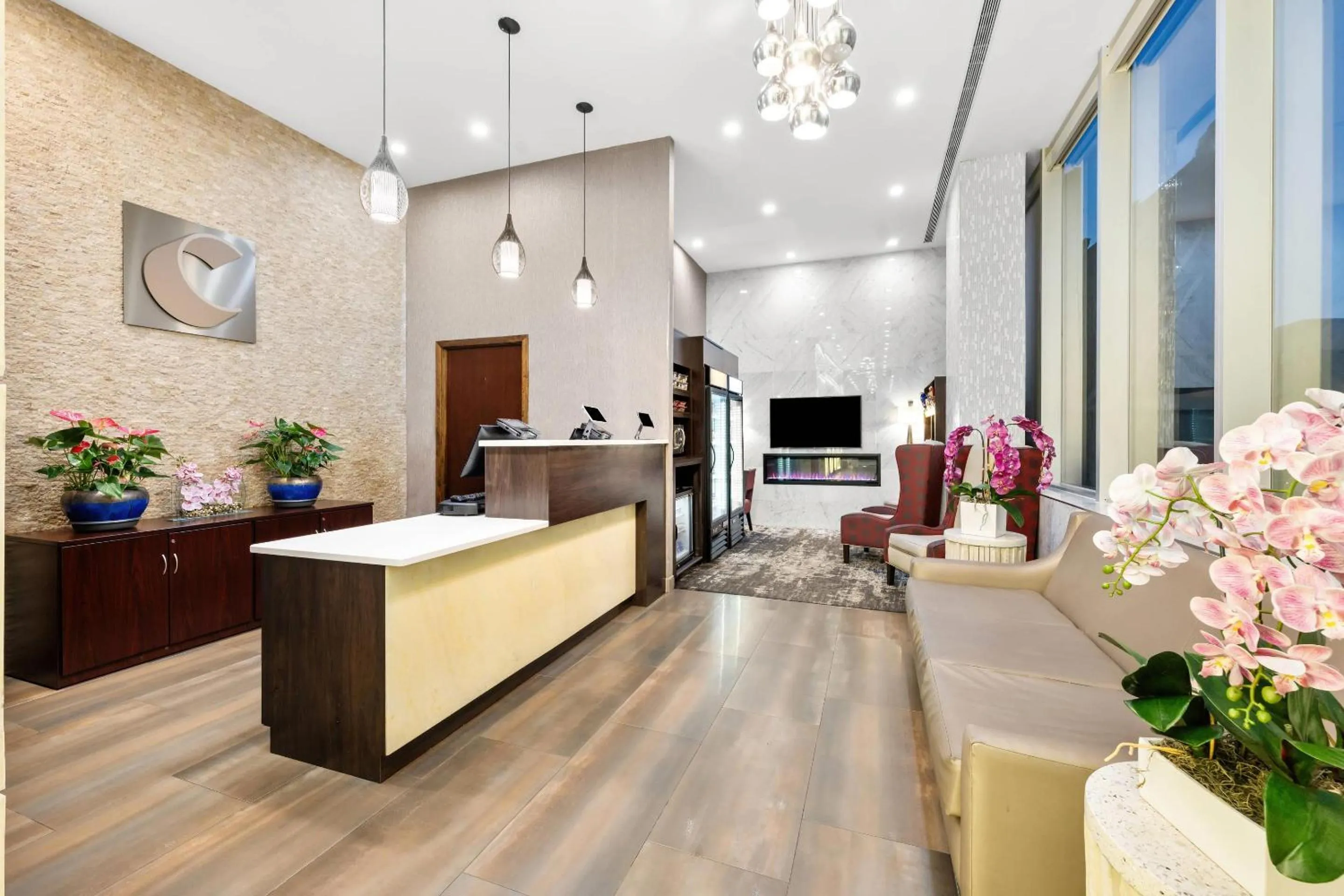 Lobby or reception in Comfort Inn Prospect Park-Brooklyn