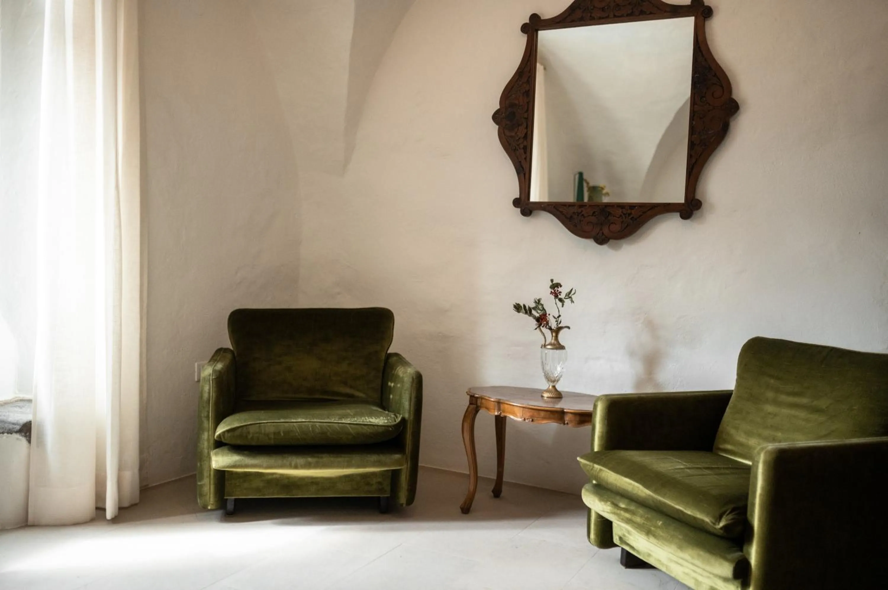 Seating area in Leuchtenburg am See