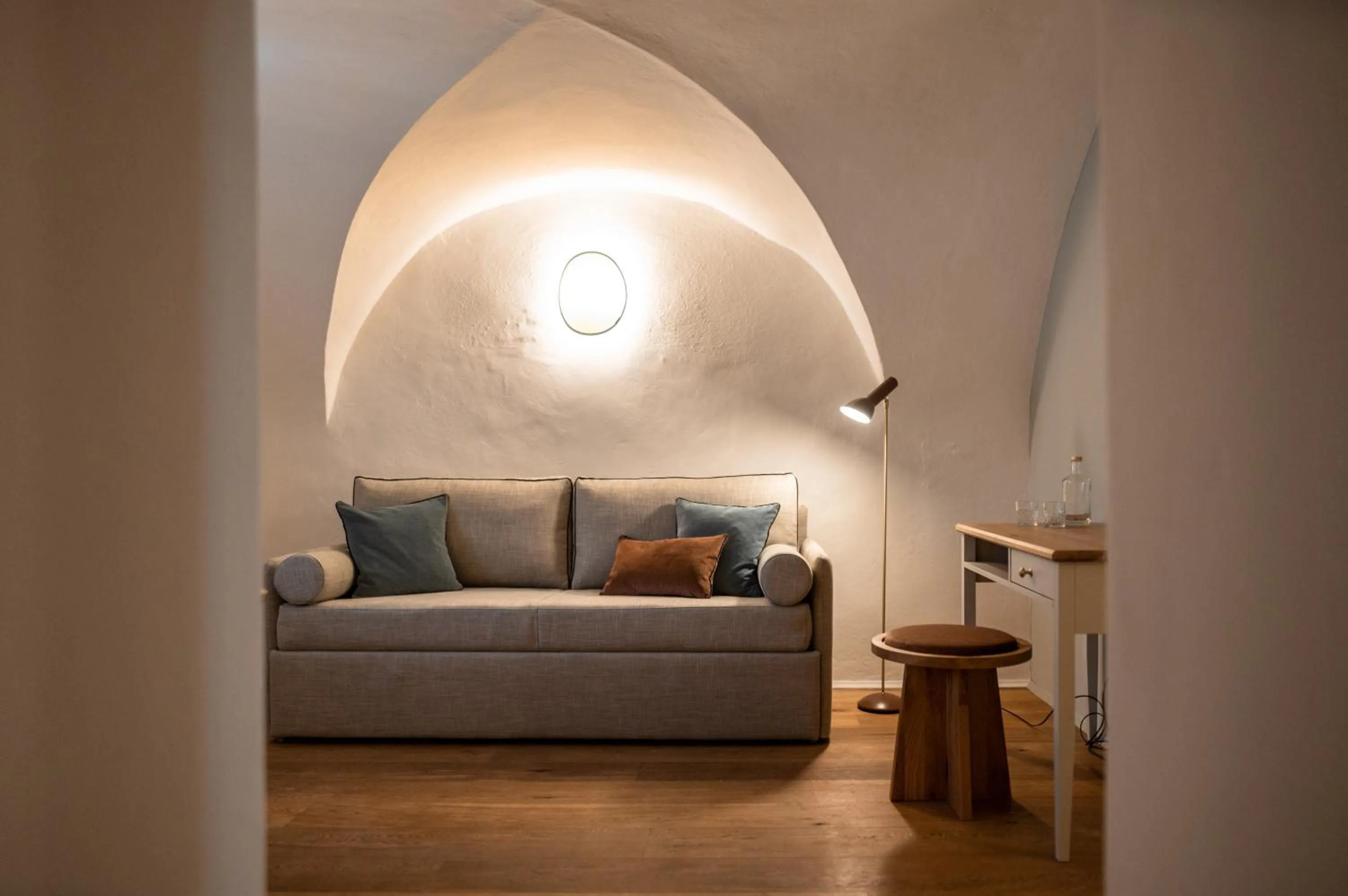 Living room in Leuchtenburg am See