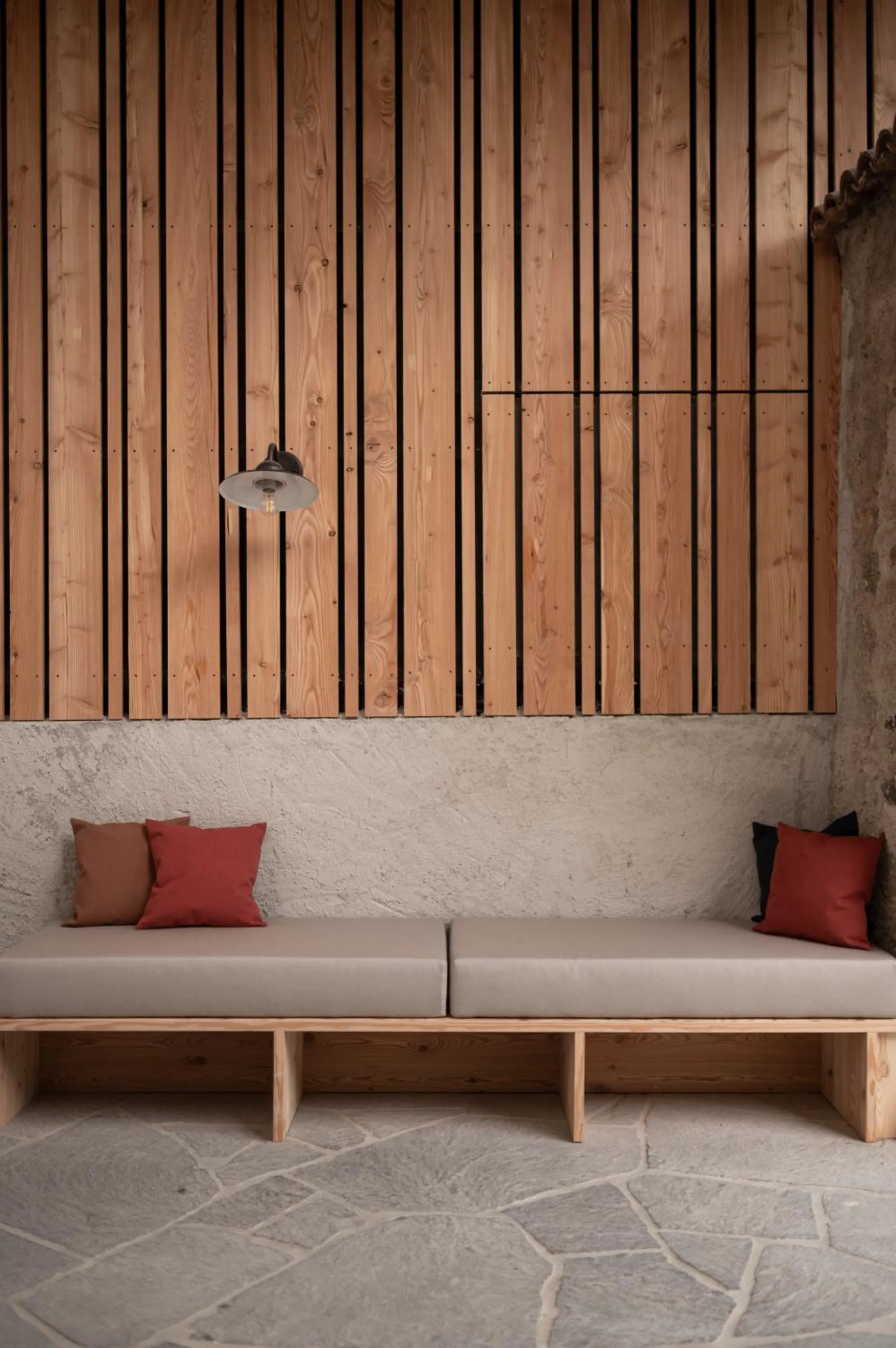 Seating area in Leuchtenburg am See