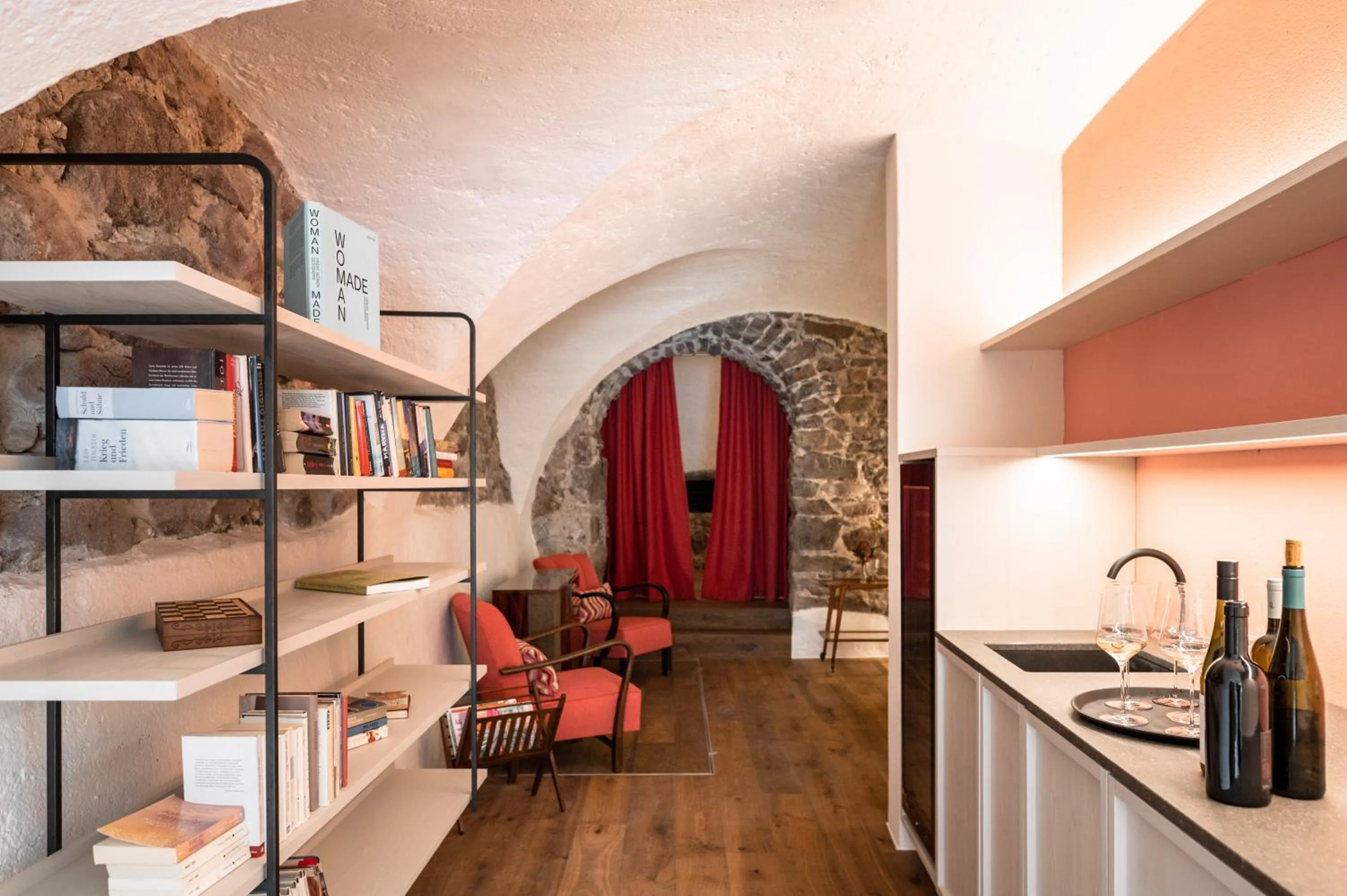 Living room in Leuchtenburg am See