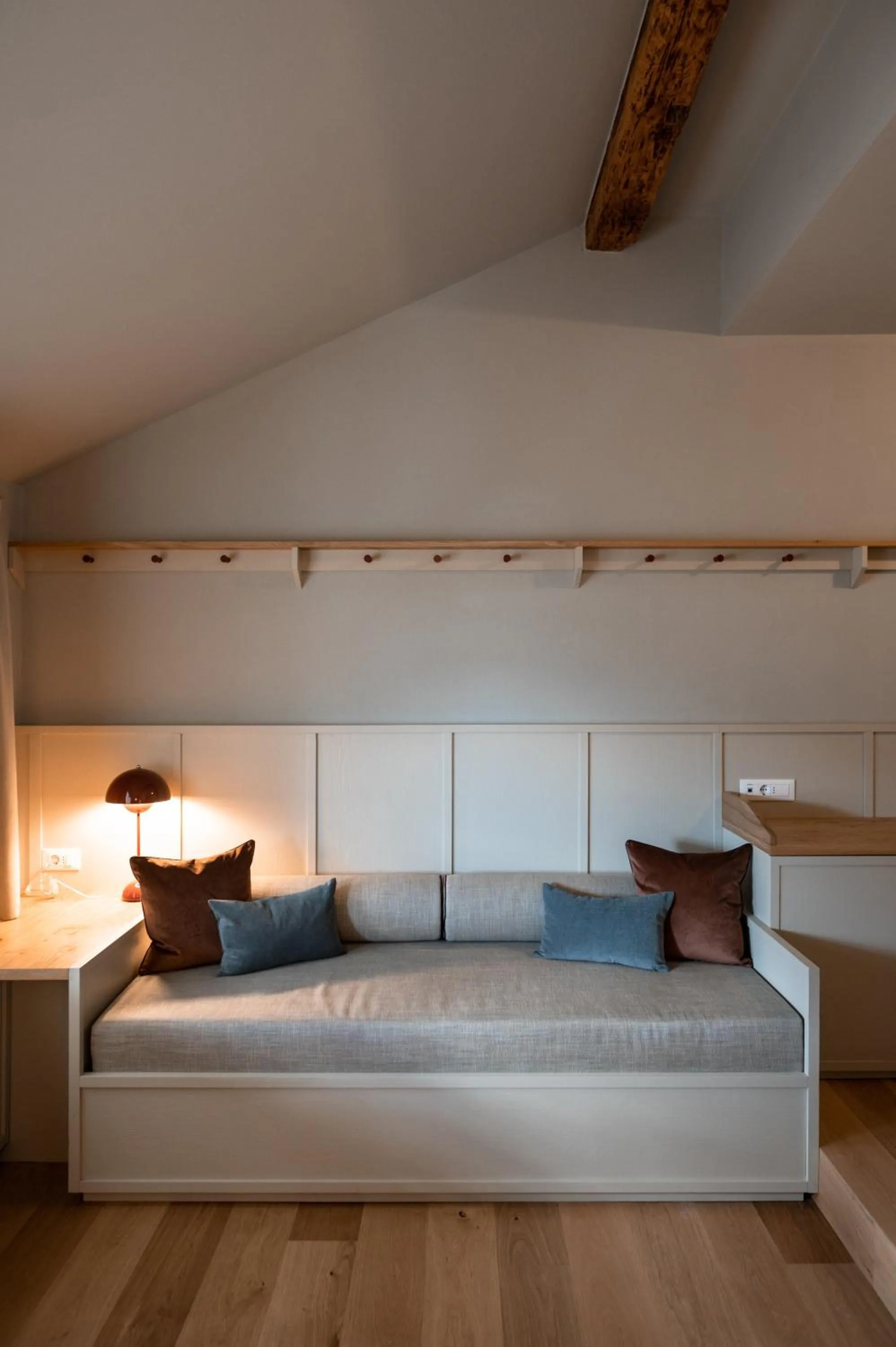 Photo of the whole room, Bed in Leuchtenburg am See