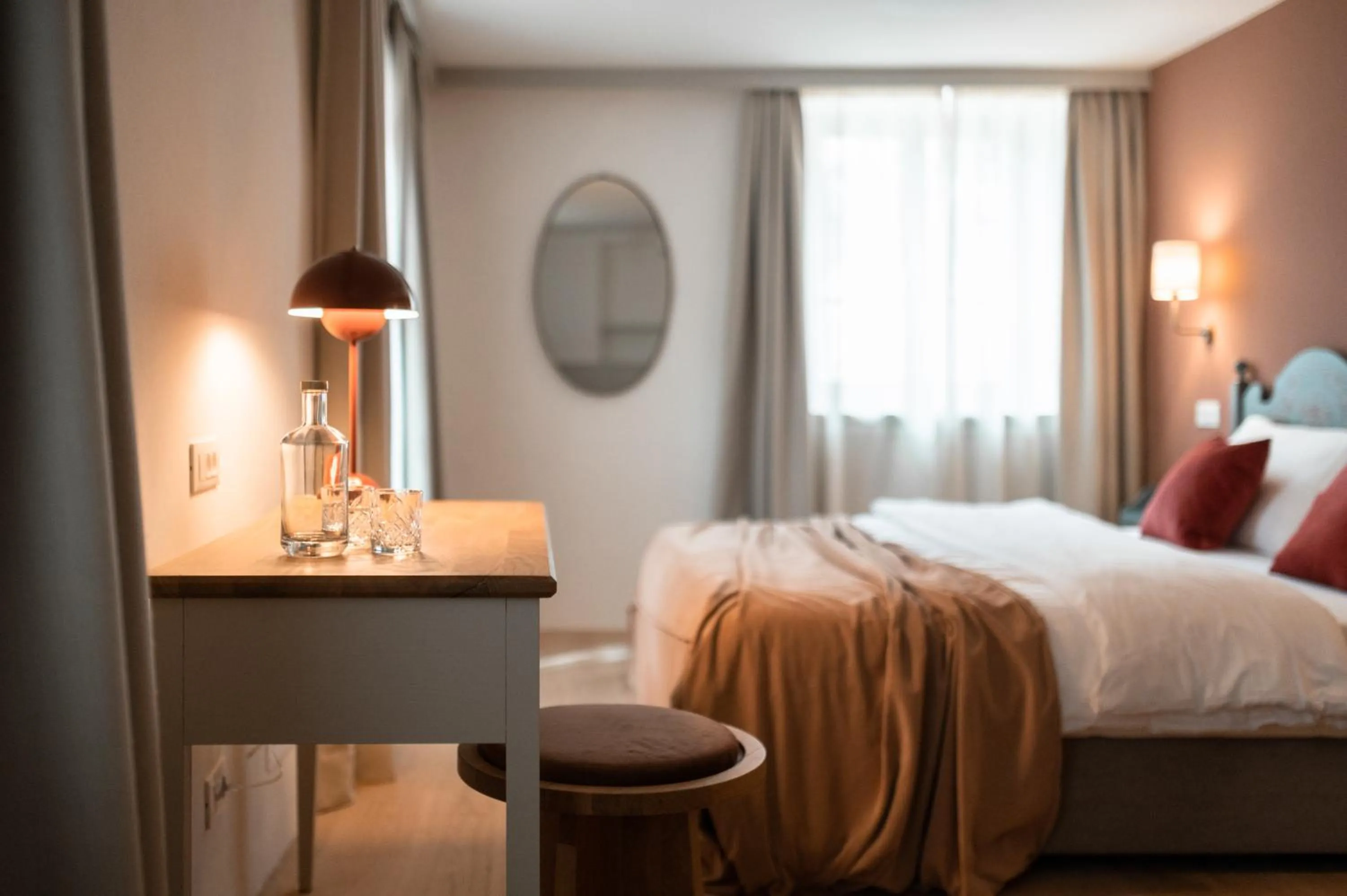 Photo of the whole room, Bed in Leuchtenburg am See