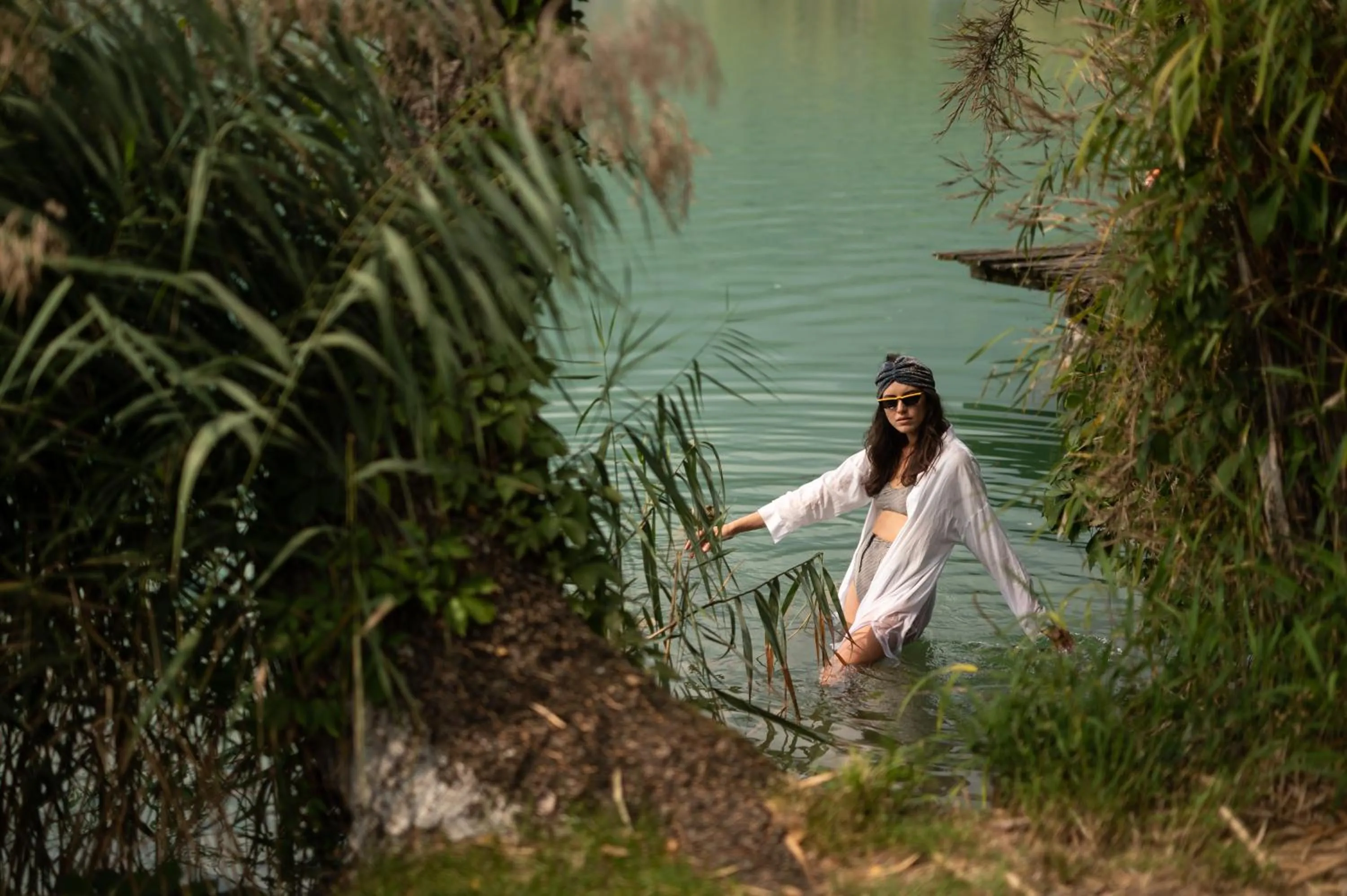 Lake view in Leuchtenburg am See