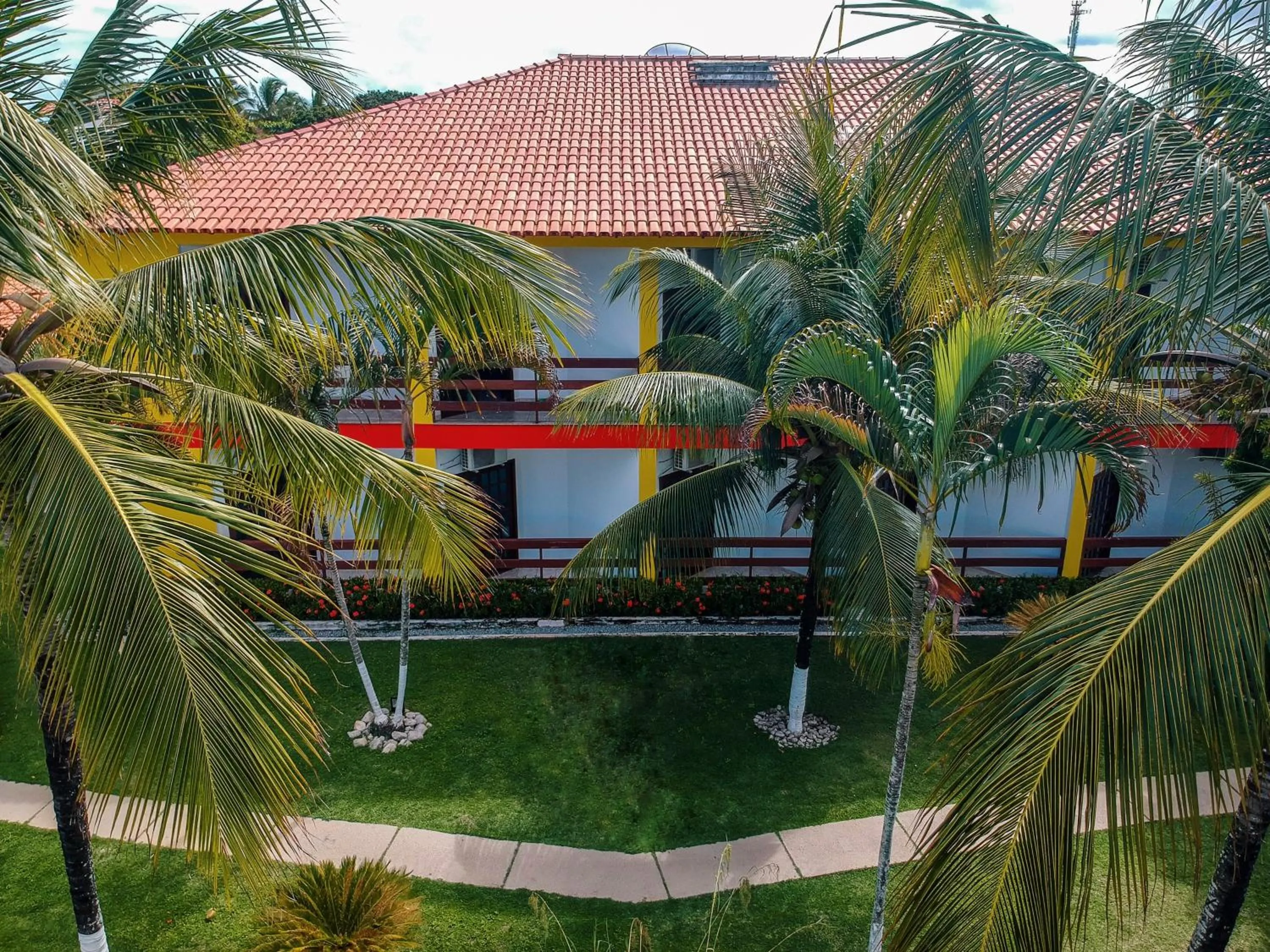 Inner courtyard view in Bem Bahia Hotel - Rede Bem Bahia
