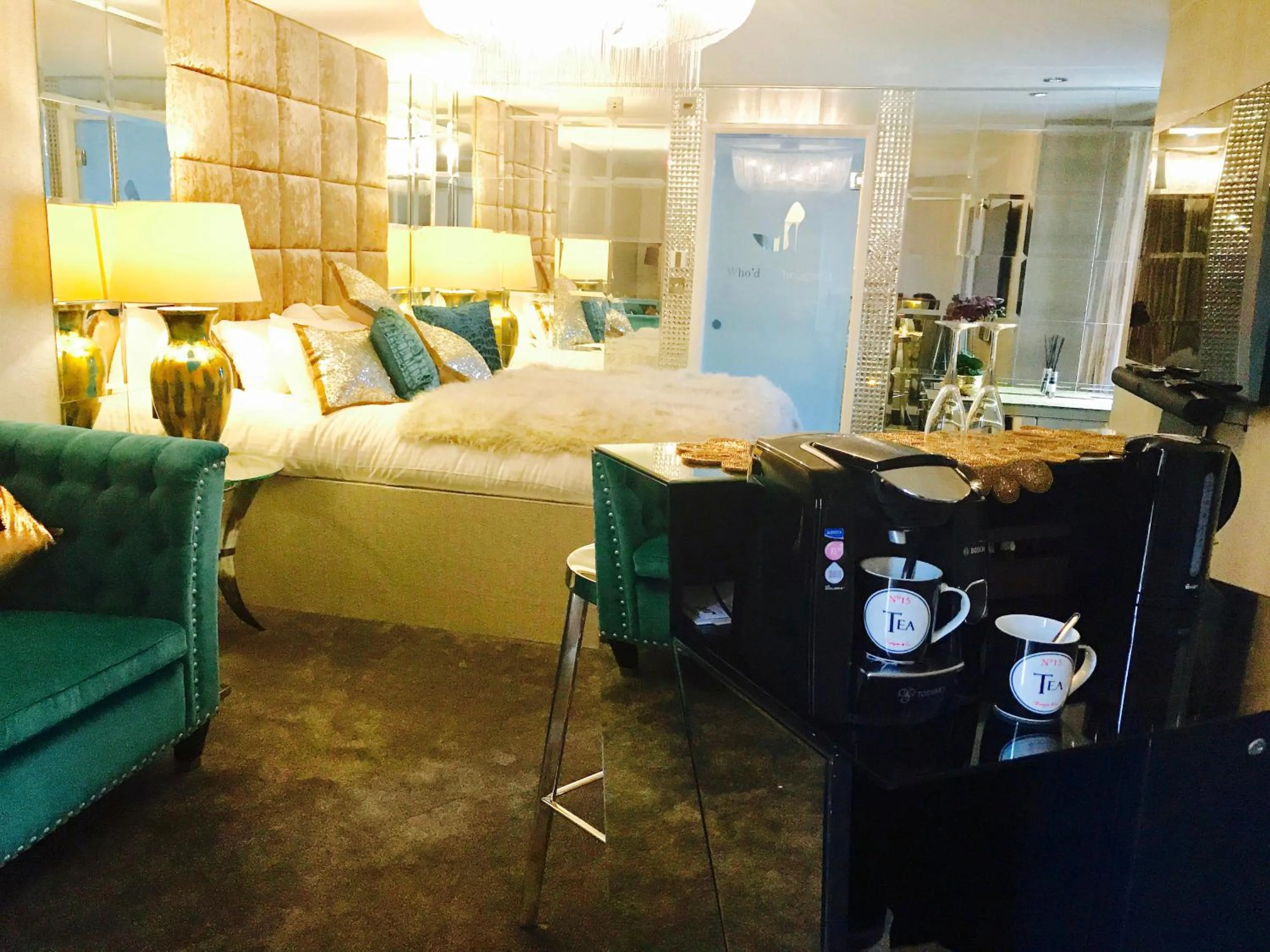 Bed in Who'd A Thought It