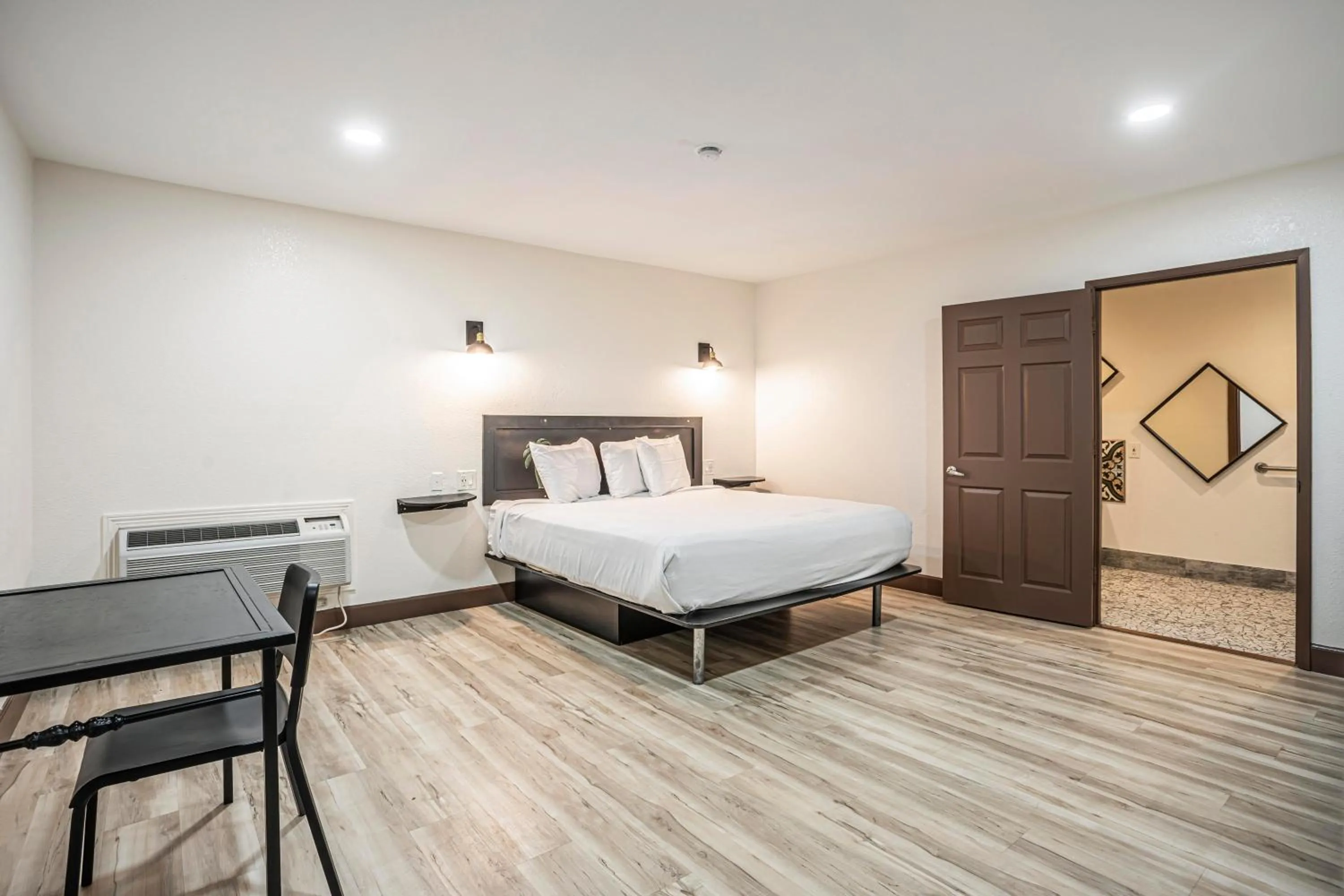 Bed in The Greens Hotel on Stockton