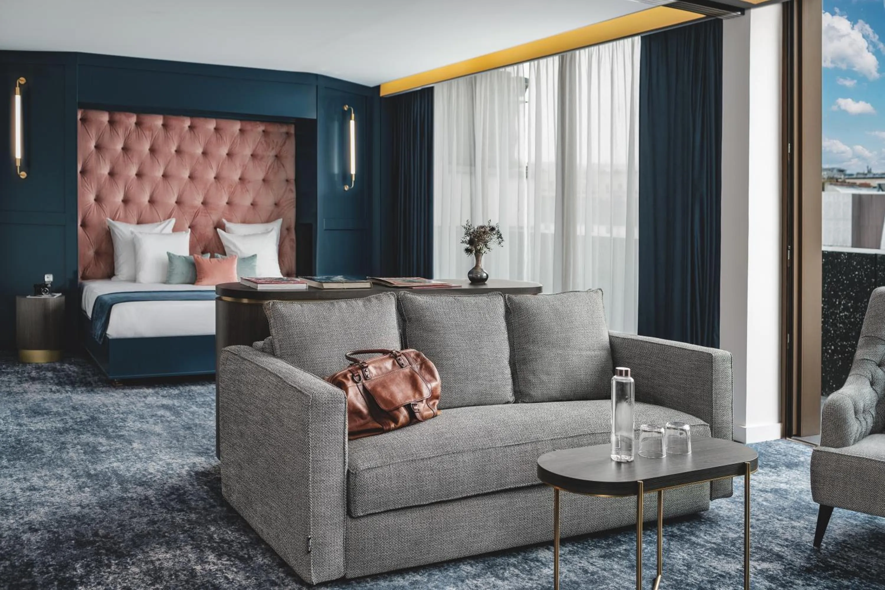 Living room in PLEY Hotel