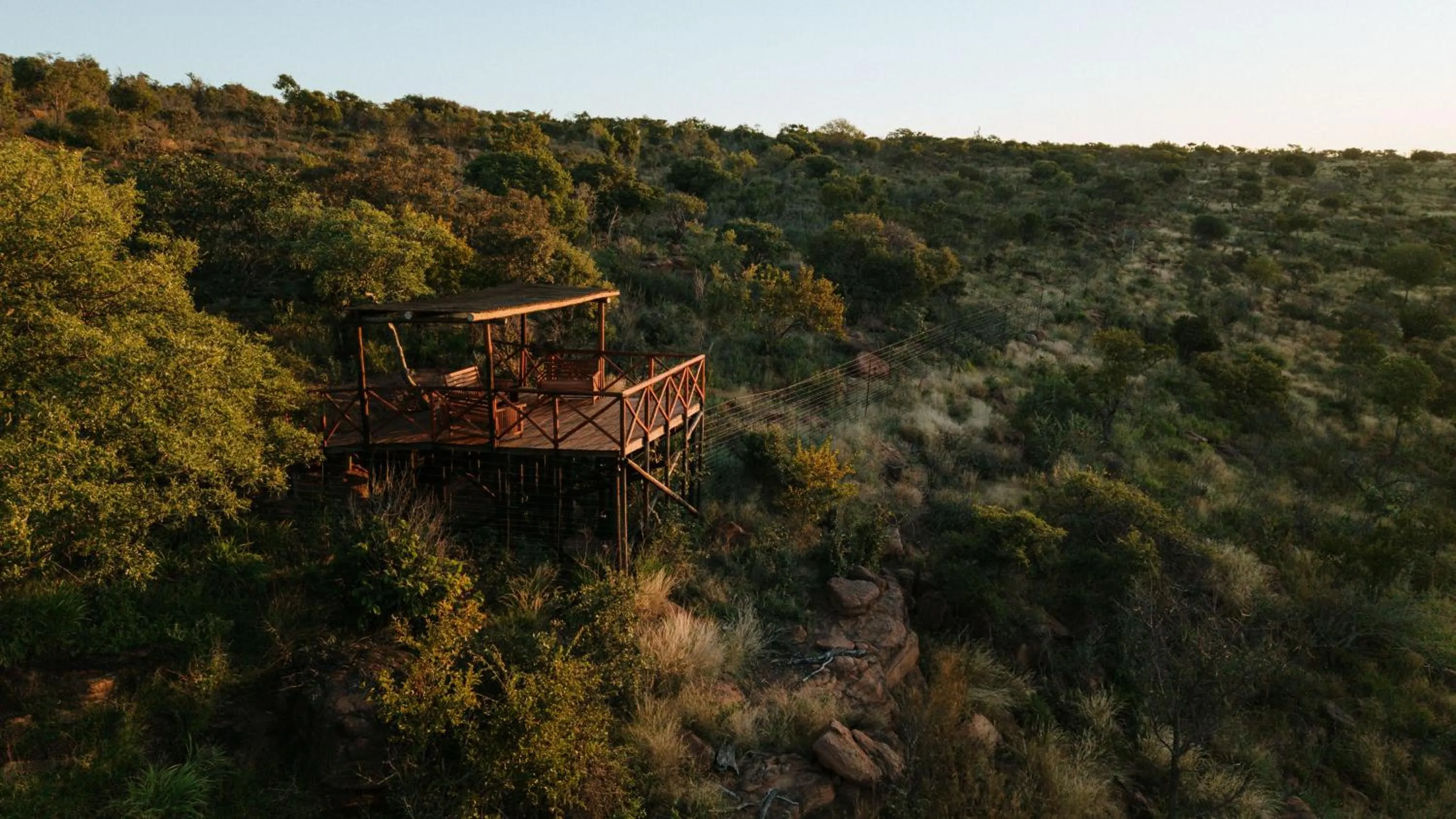 Natural landscape in Dinkweng Safari Lodge