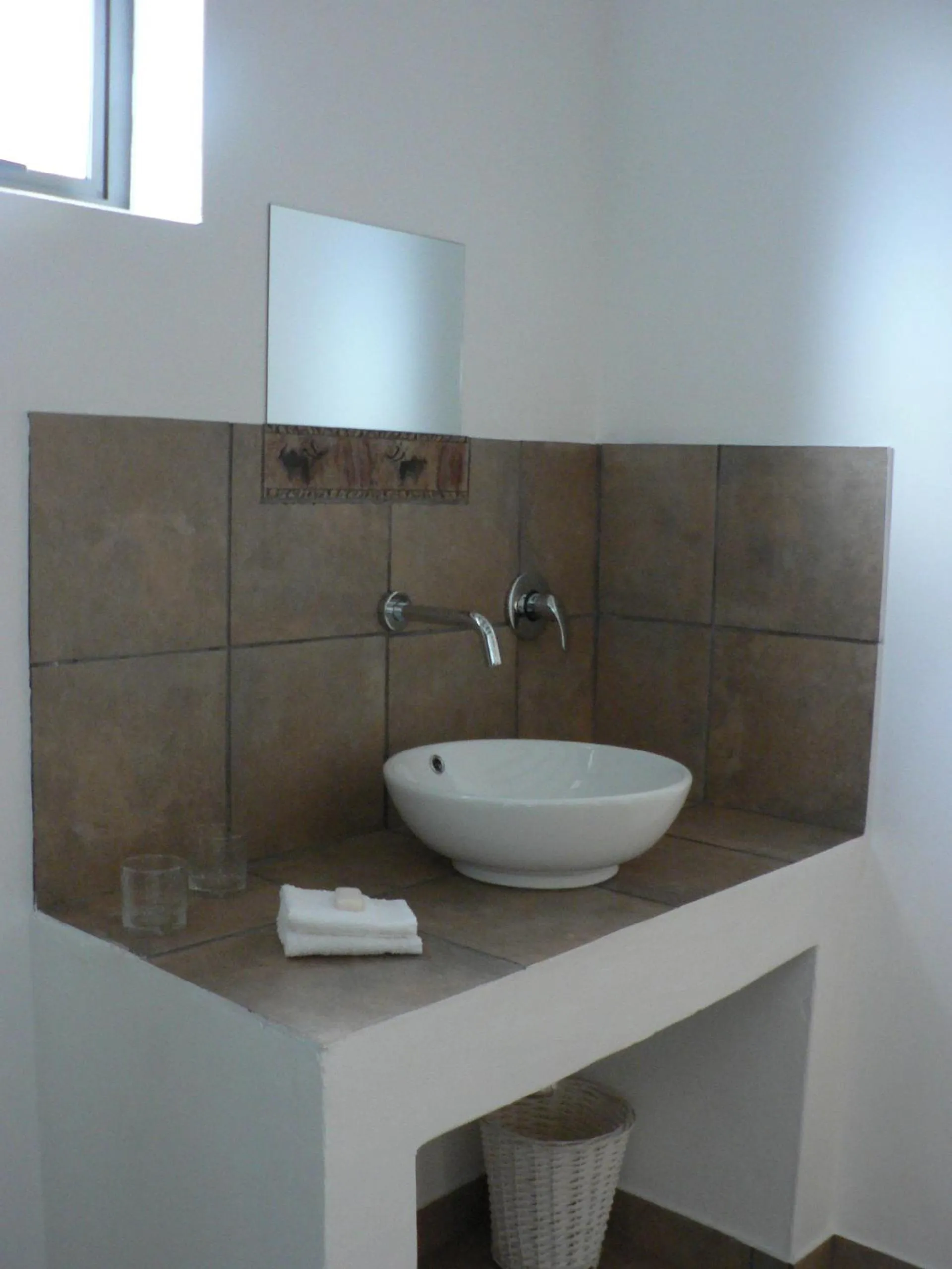 Bathroom in Mountain View Eco Lodge Montagu